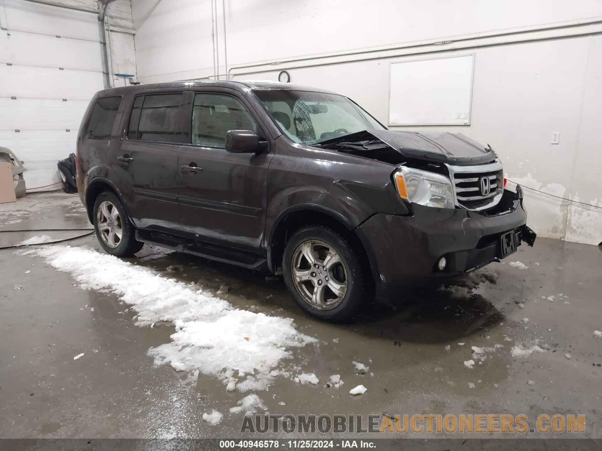 5FNYF4H58CB051051 HONDA PILOT 2012