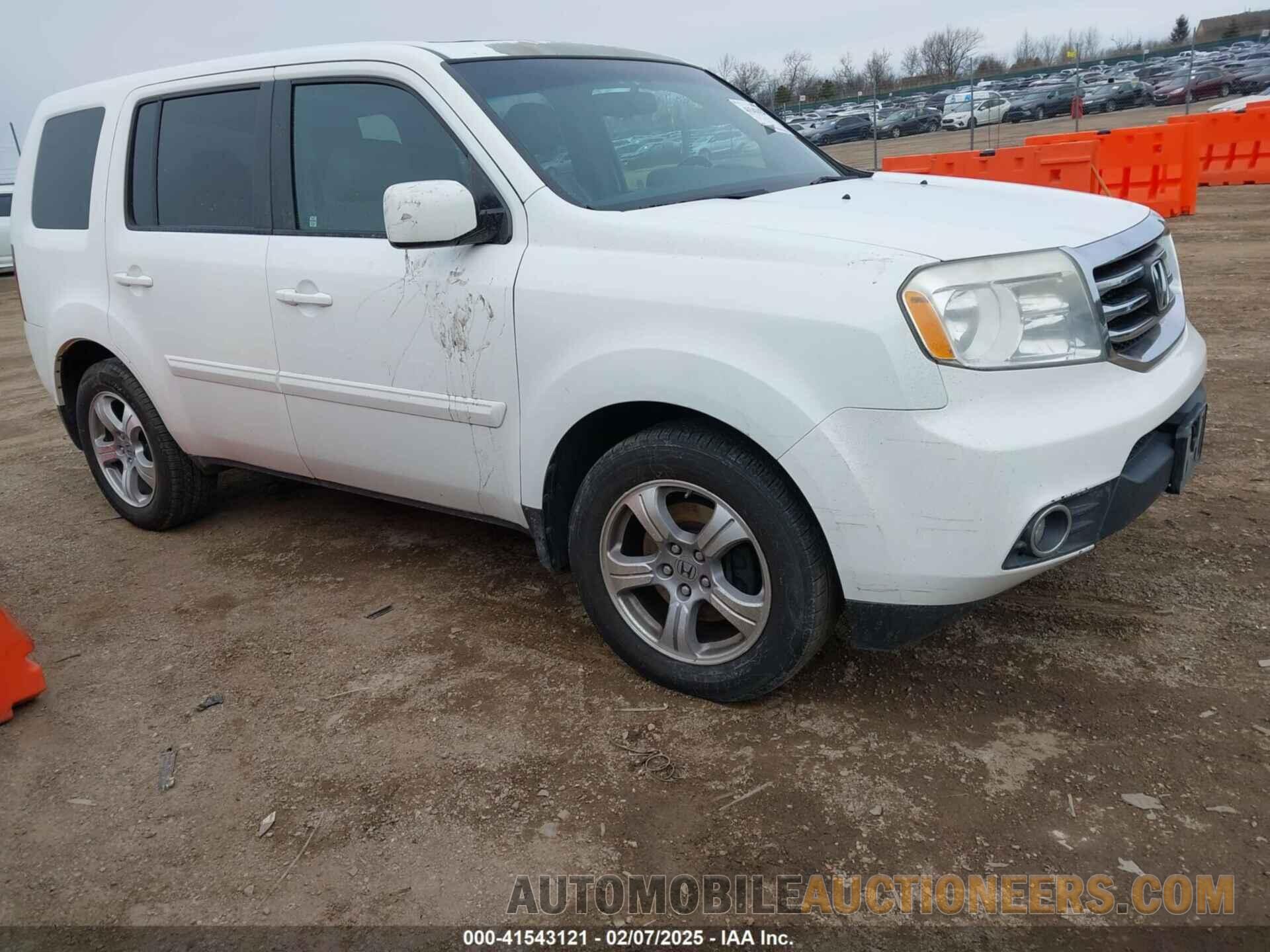 5FNYF4H58DB020545 HONDA PILOT 2013