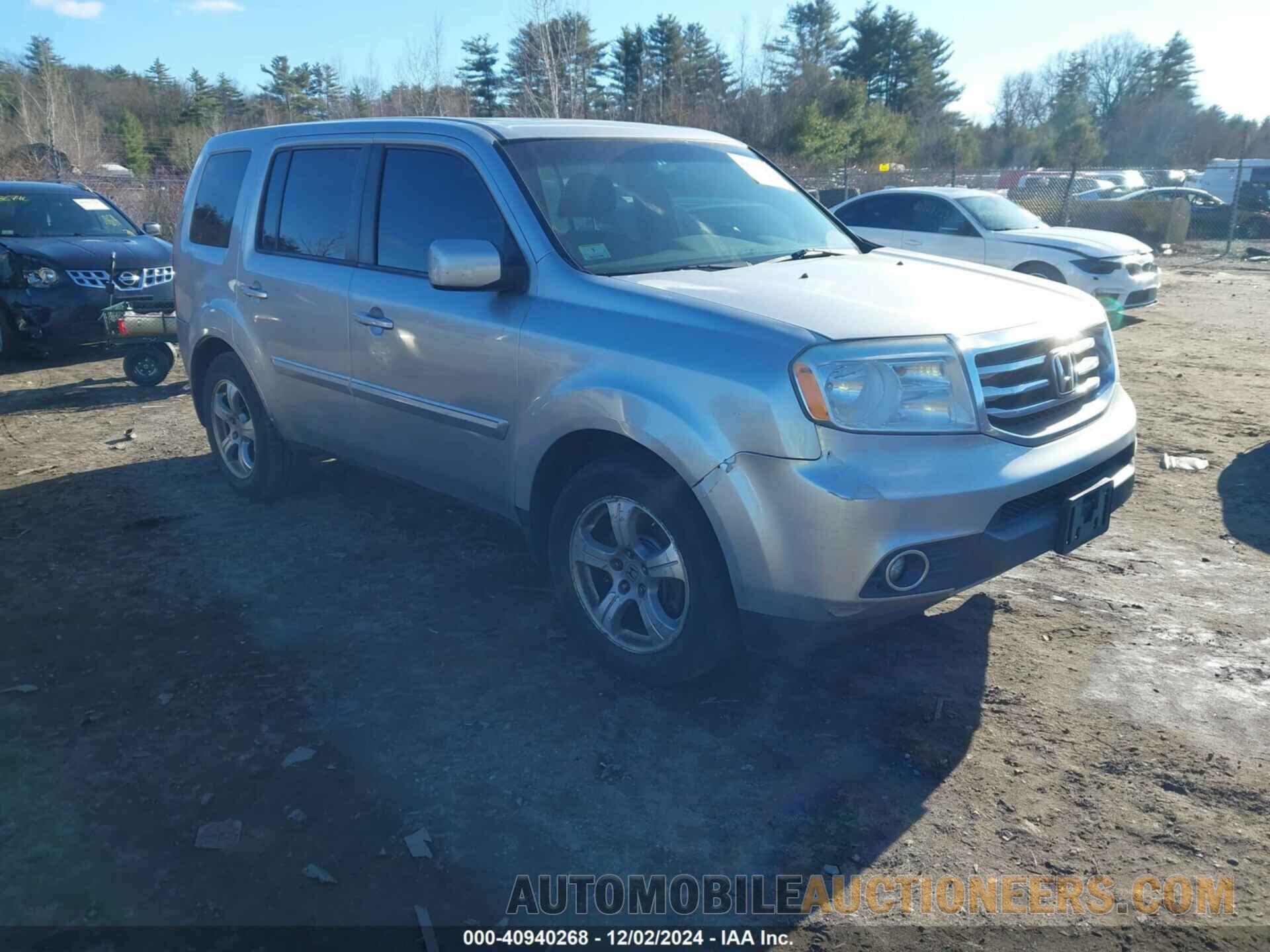 5FNYF4H58DB022229 HONDA PILOT 2013