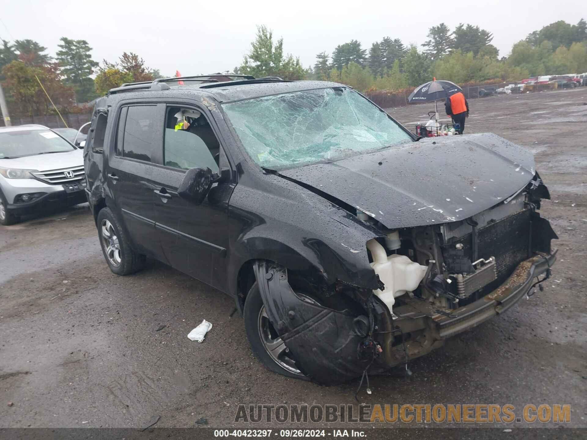 5FNYF4H58DB080003 HONDA PILOT 2013