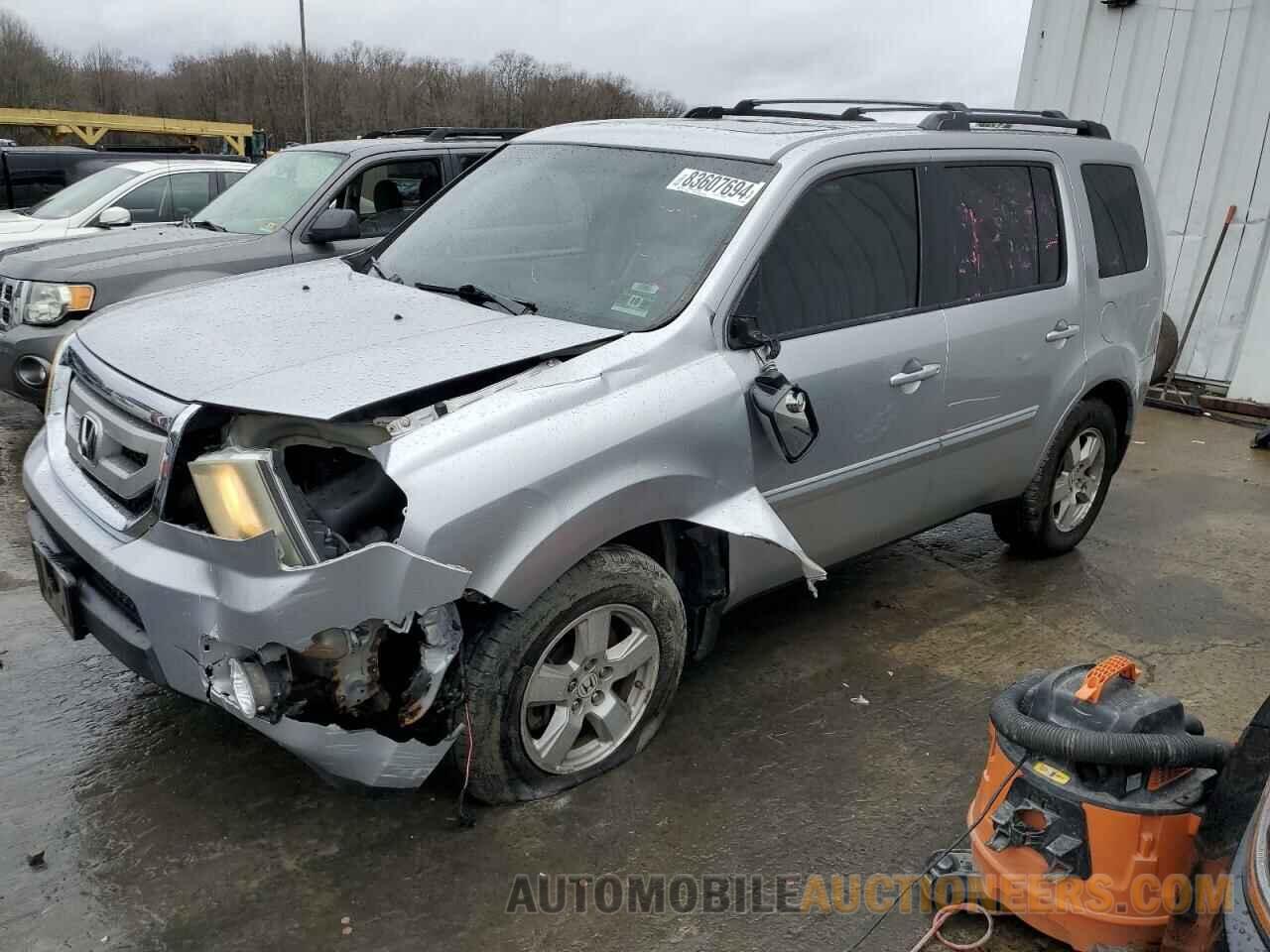 5FNYF4H59BB040882 HONDA PILOT 2011