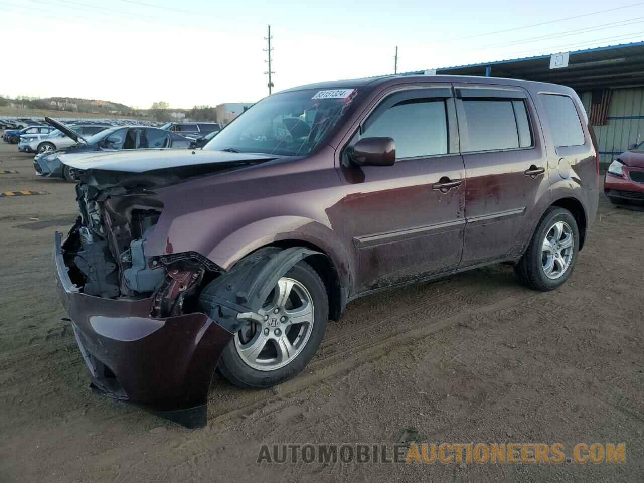 5FNYF4H59FB029046 HONDA PILOT 2015