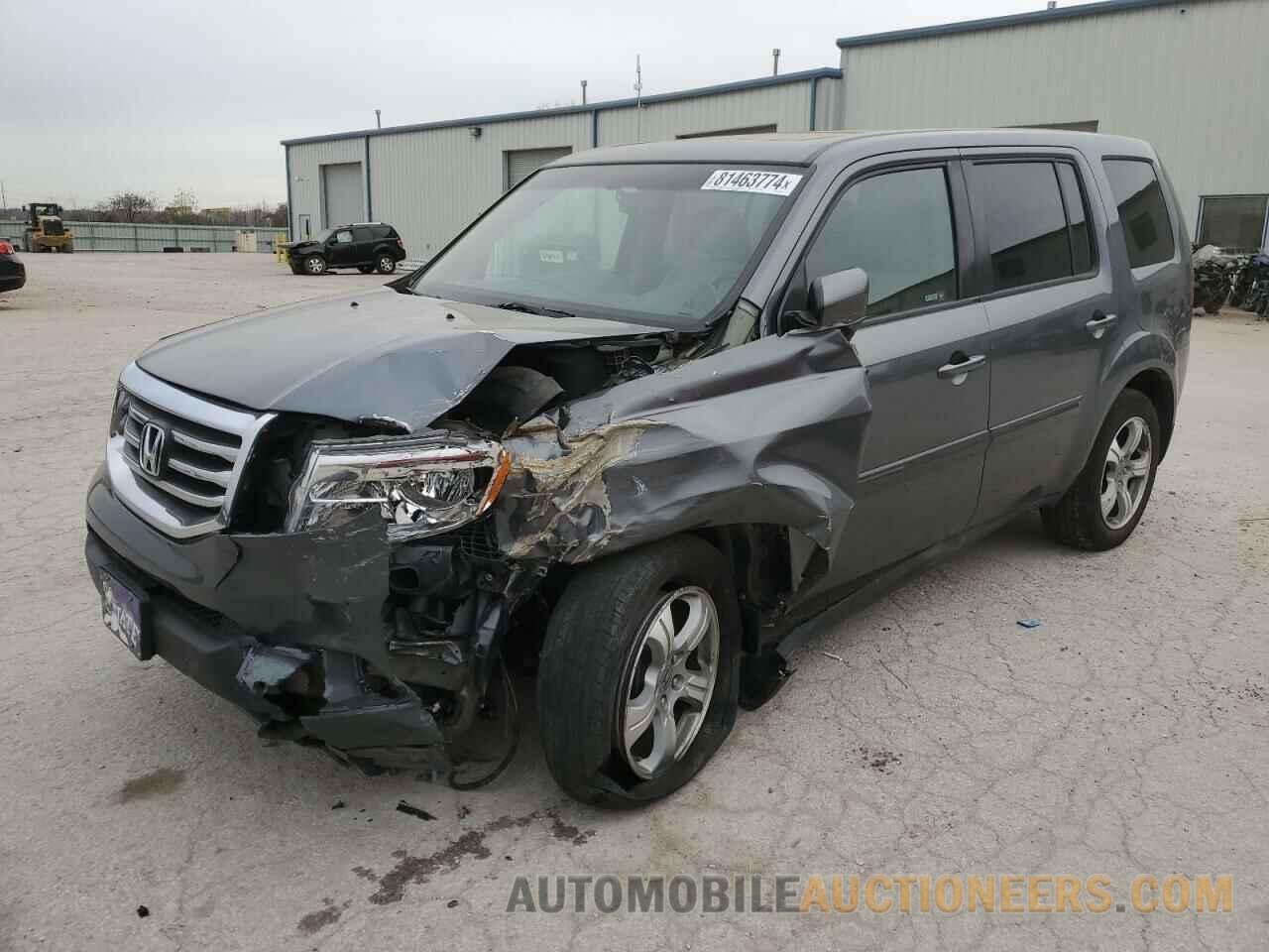 5FNYF4H5XCB023235 HONDA PILOT 2012