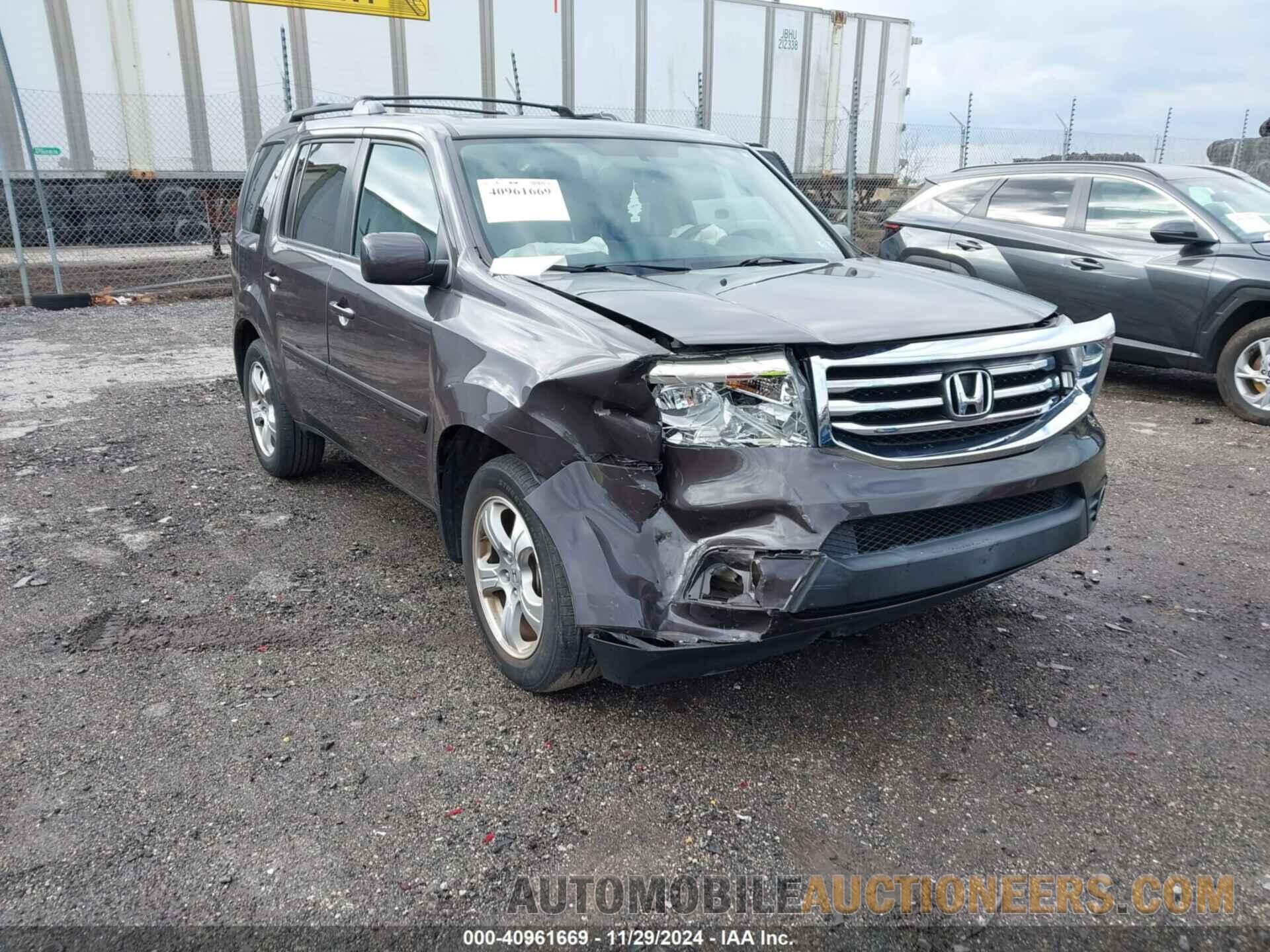 5FNYF4H60FB032037 HONDA PILOT 2015