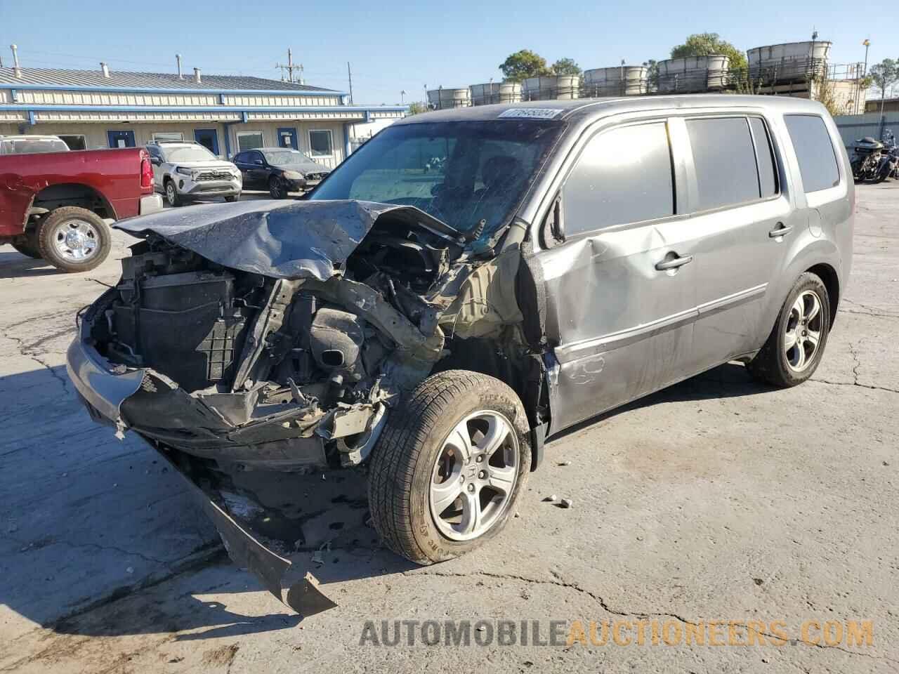 5FNYF4H62CB064709 HONDA PILOT 2012