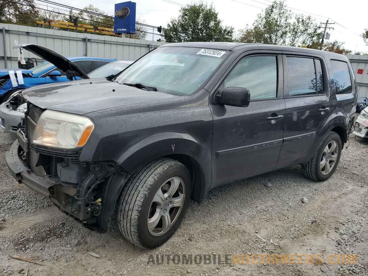 5FNYF4H62DB002034 HONDA PILOT 2013