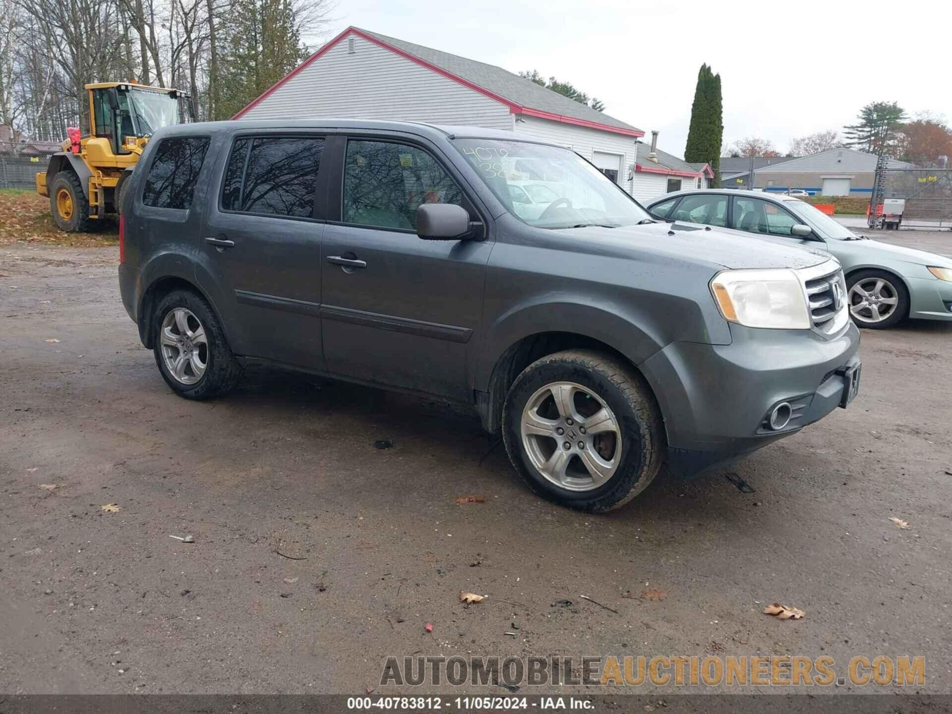 5FNYF4H63CB028981 HONDA PILOT 2012