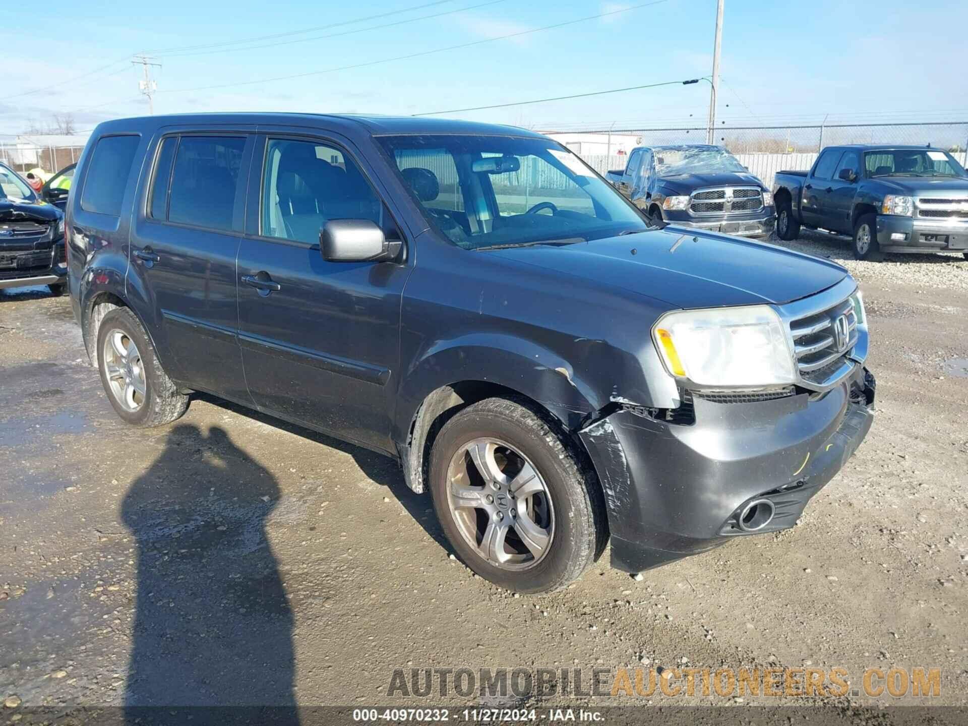 5FNYF4H63DB050867 HONDA PILOT 2013