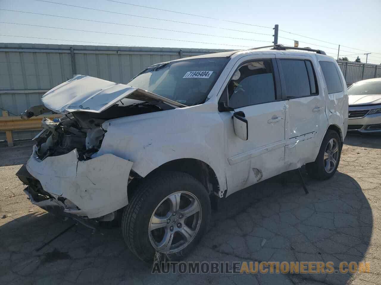 5FNYF4H63EB037098 HONDA PILOT 2014