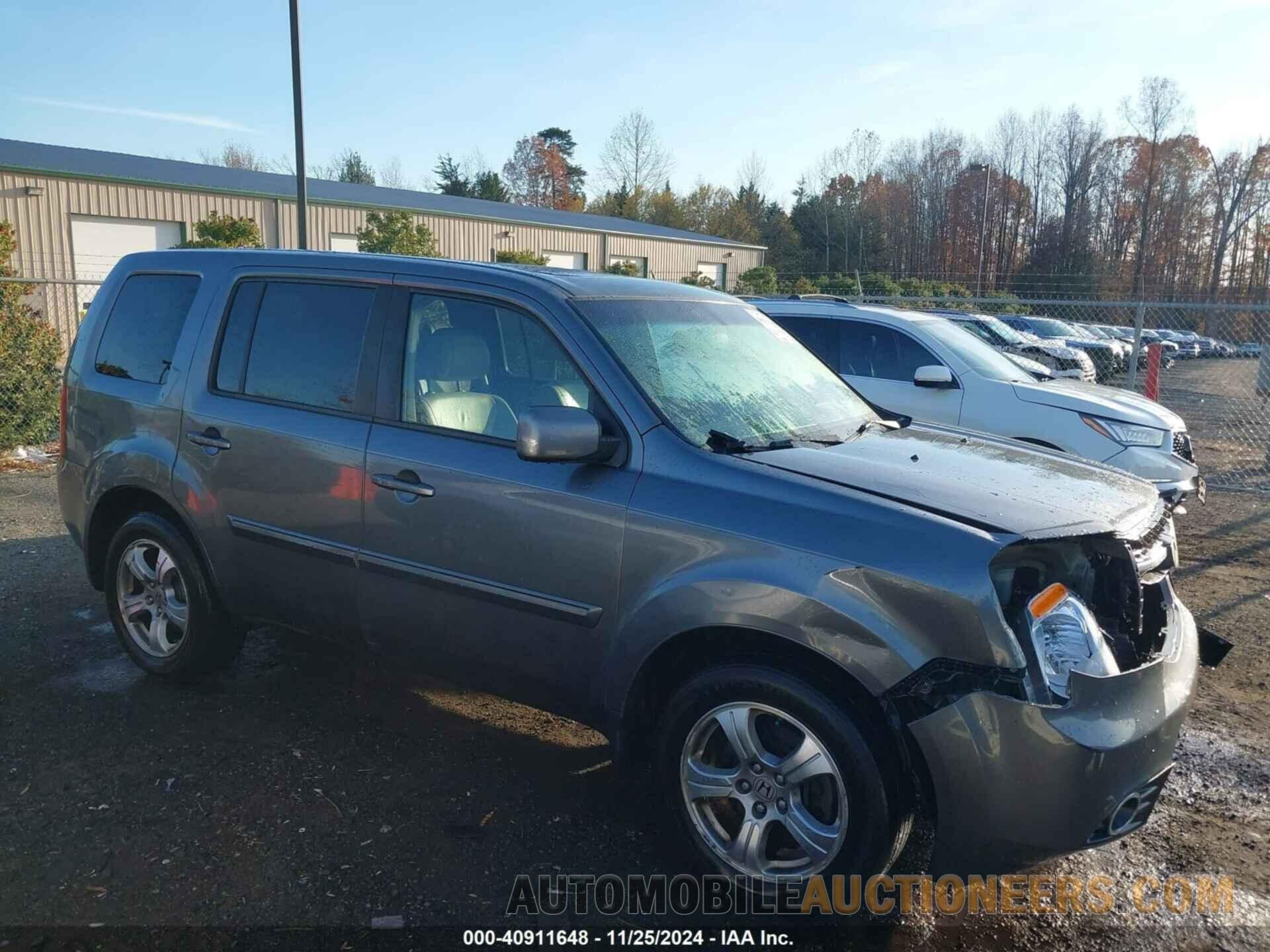 5FNYF4H67DB029374 HONDA PILOT 2013