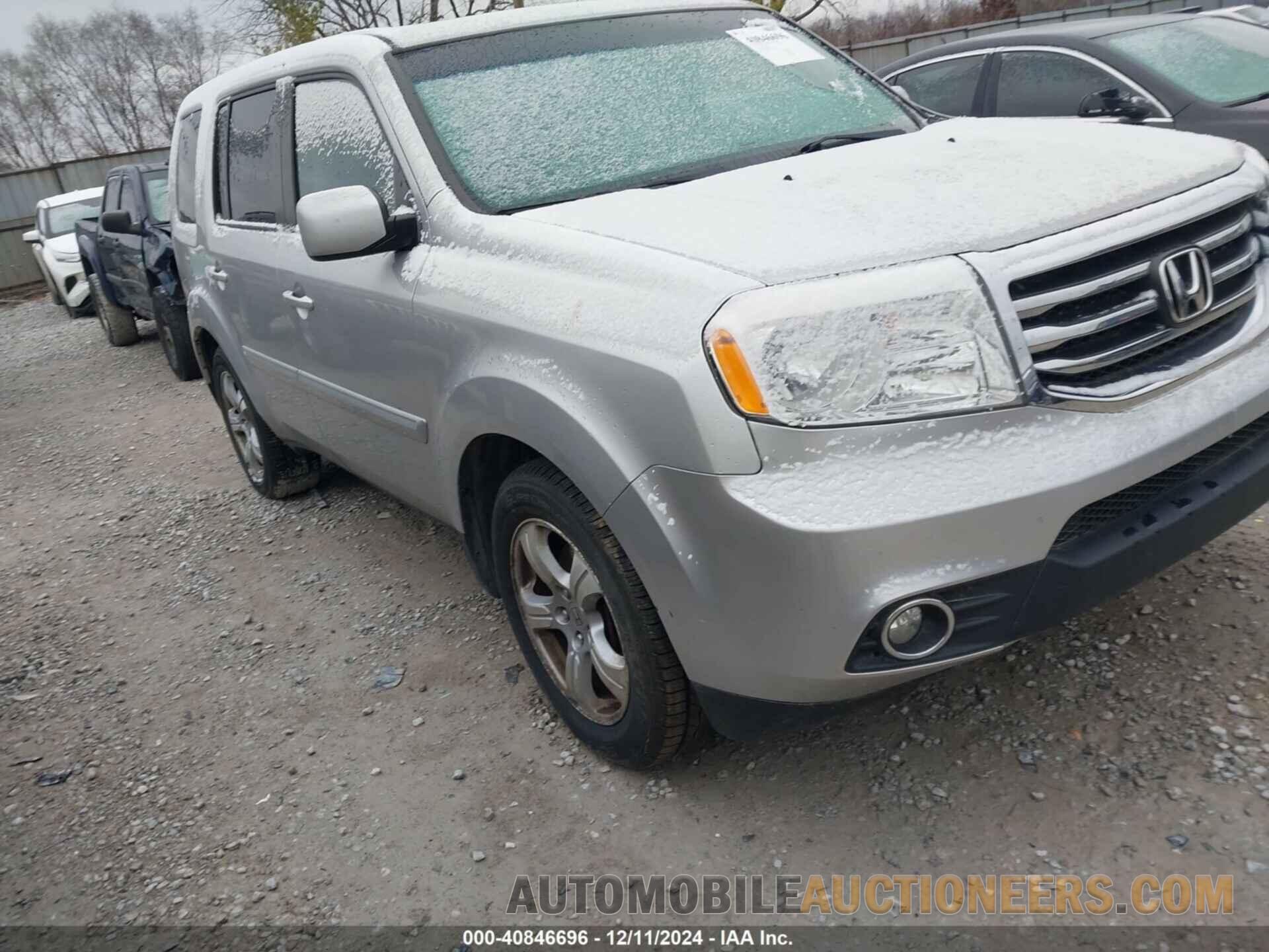 5FNYF4H68CB008967 HONDA PILOT 2012