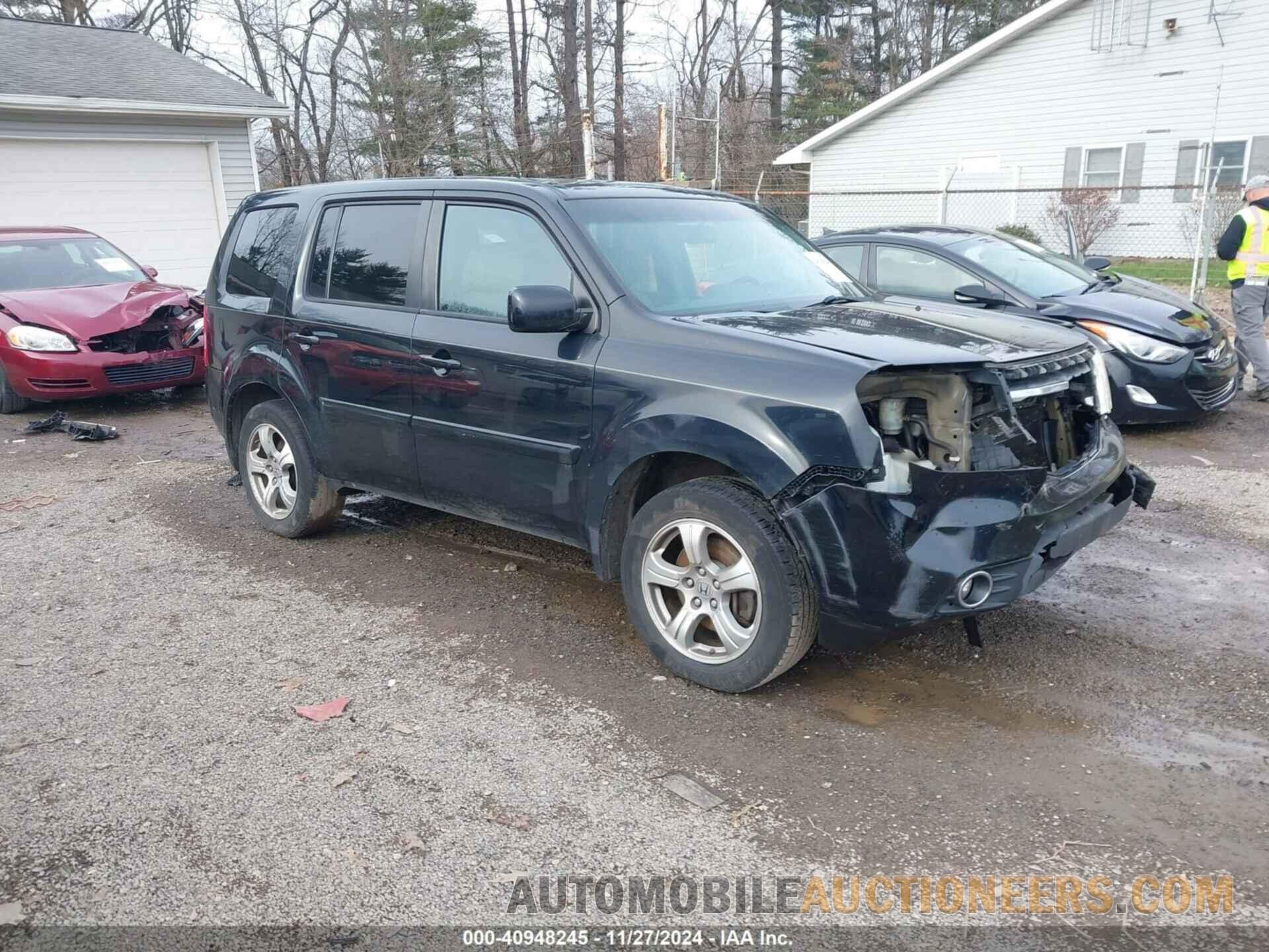 5FNYF4H69DB002001 HONDA PILOT 2013