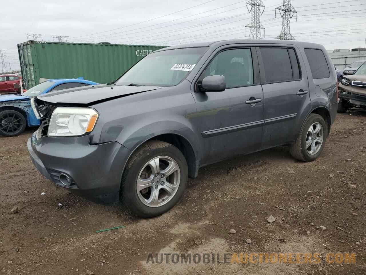 5FNYF4H70CB079542 HONDA PILOT 2012