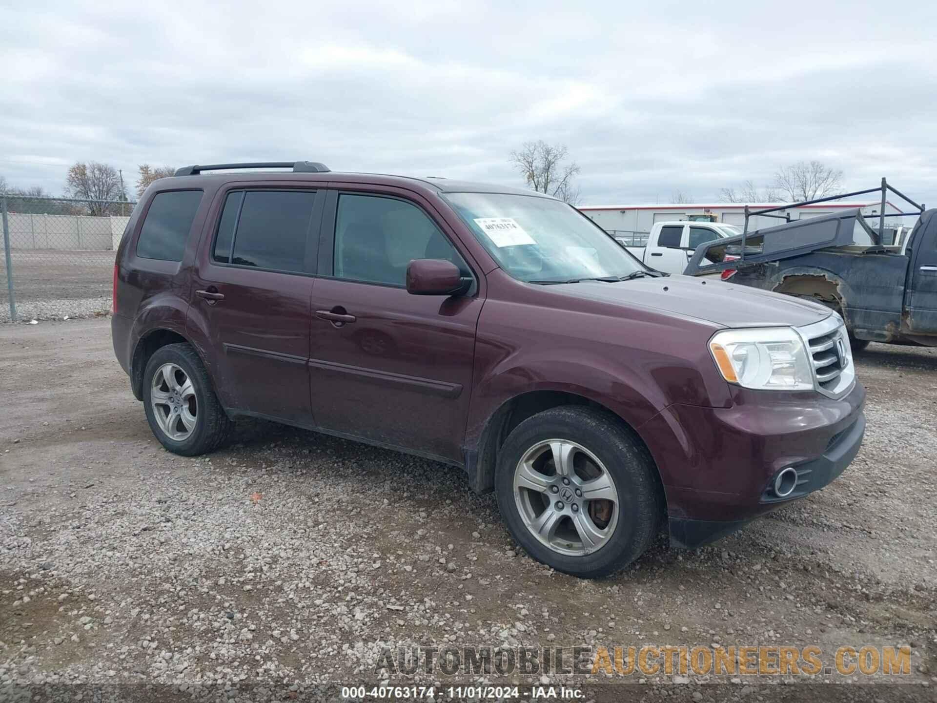 5FNYF4H70FB076077 HONDA PILOT 2015