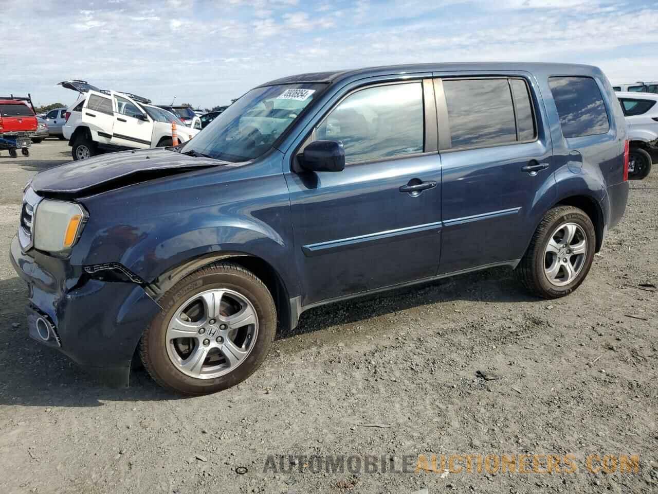 5FNYF4H71CB038384 HONDA PILOT 2012