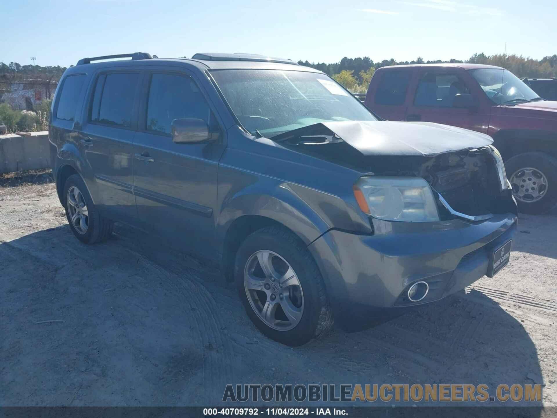 5FNYF4H71CB056786 HONDA PILOT 2012