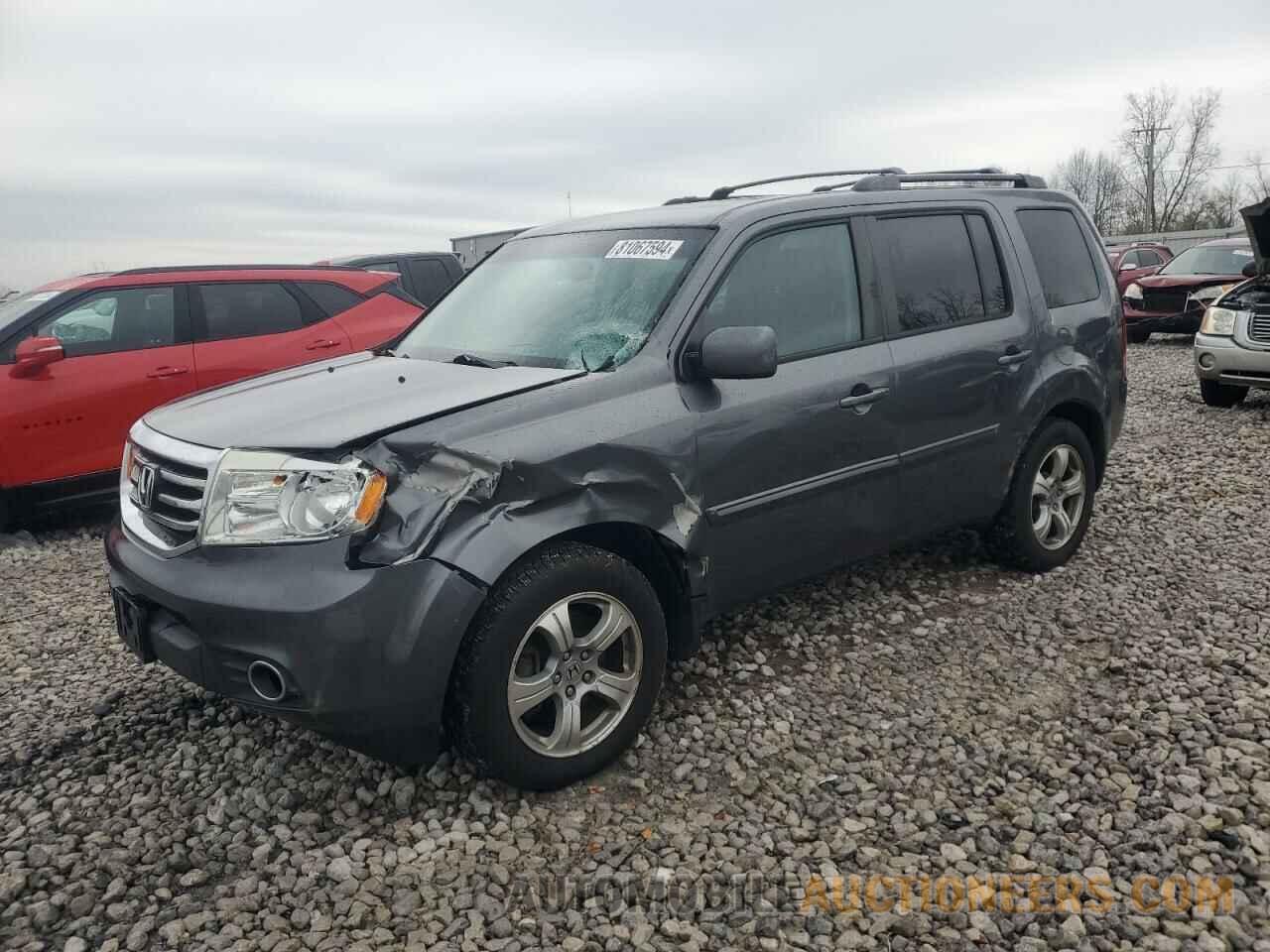 5FNYF4H73DB058735 HONDA PILOT 2013