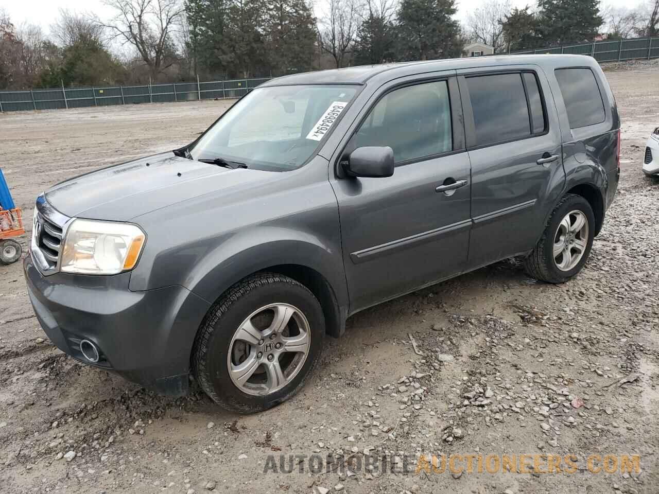 5FNYF4H73DB072442 HONDA PILOT 2013