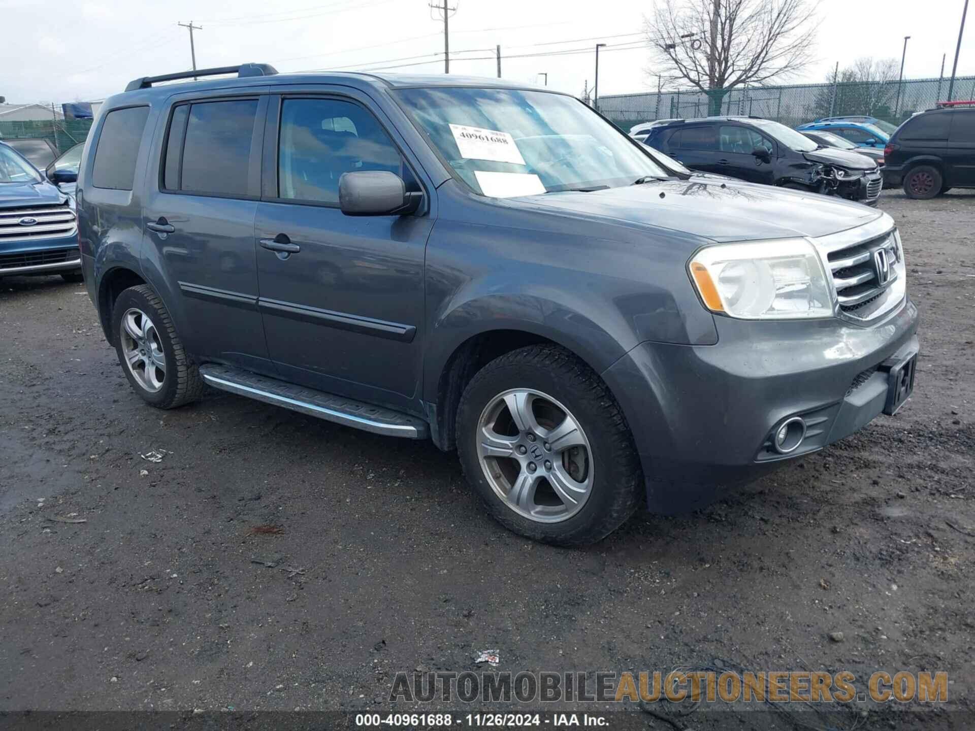 5FNYF4H74CB036354 HONDA PILOT 2012