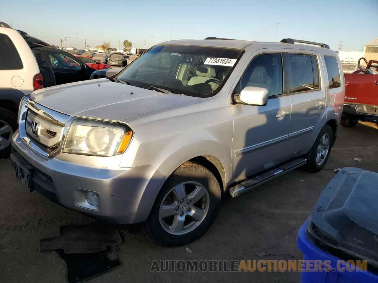 5FNYF4H75BB074495 HONDA PILOT 2011