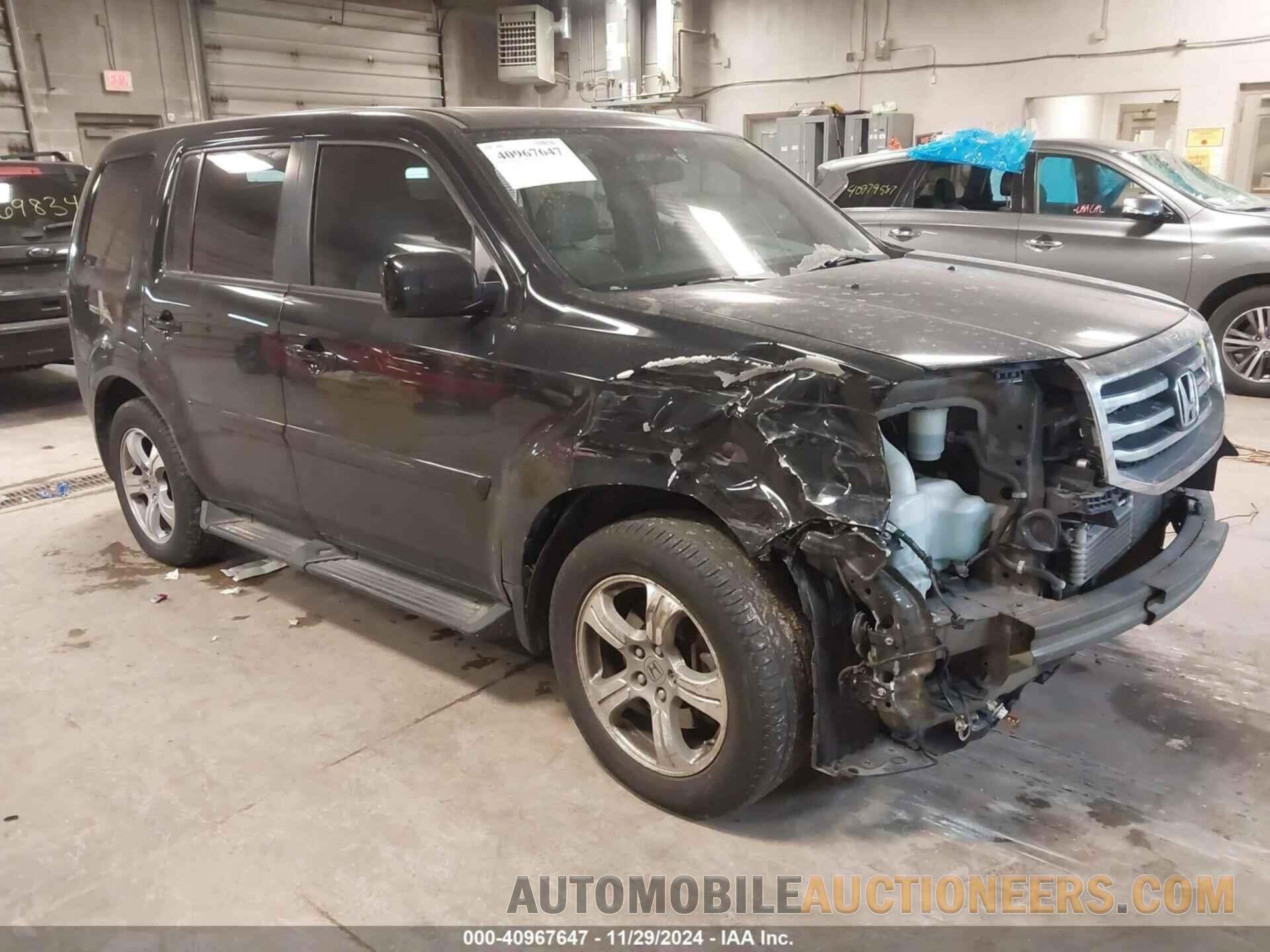 5FNYF4H75DB019080 HONDA PILOT 2013