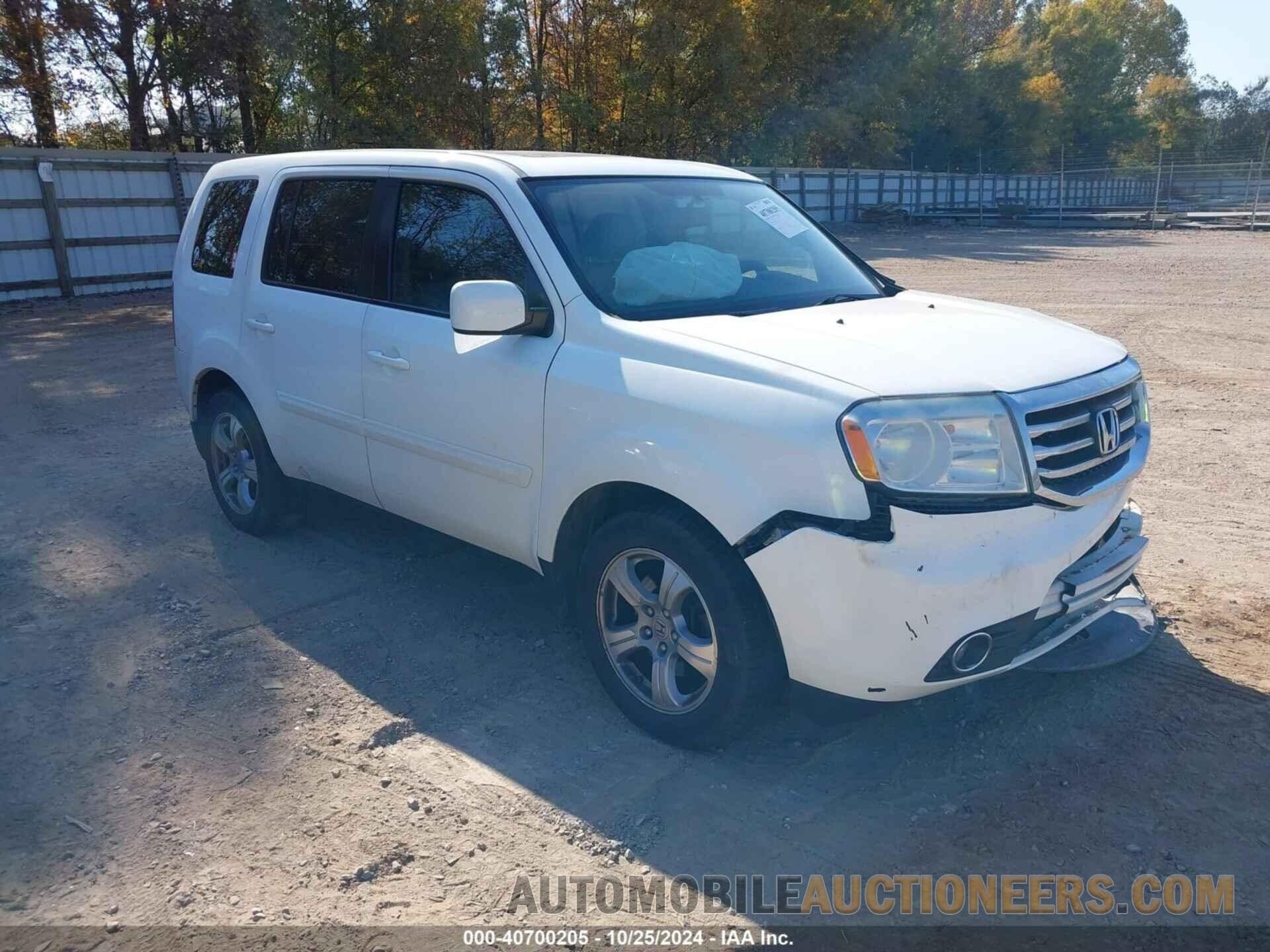 5FNYF4H76DB007178 HONDA PILOT 2013