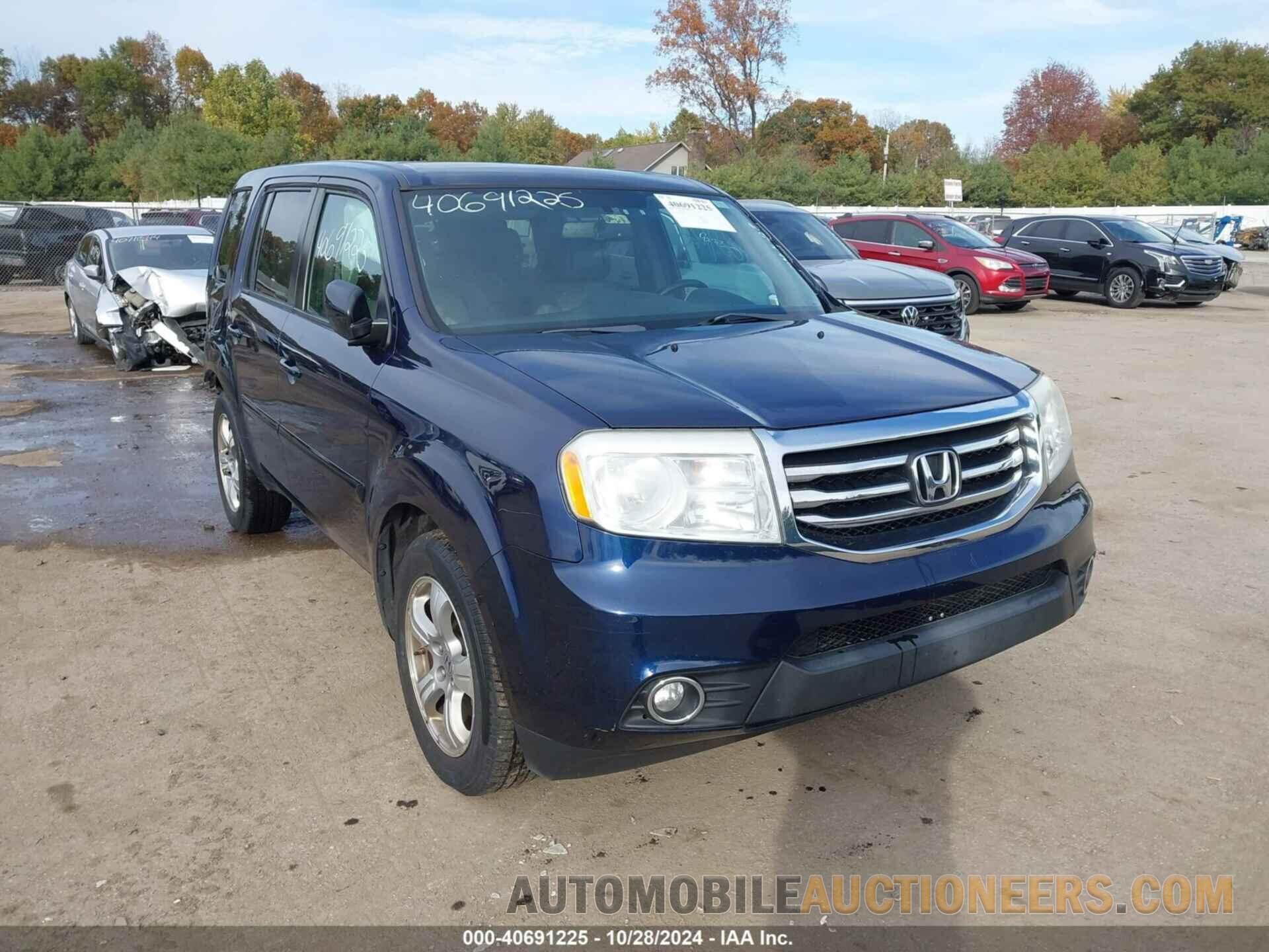 5FNYF4H76EB012110 HONDA PILOT 2014