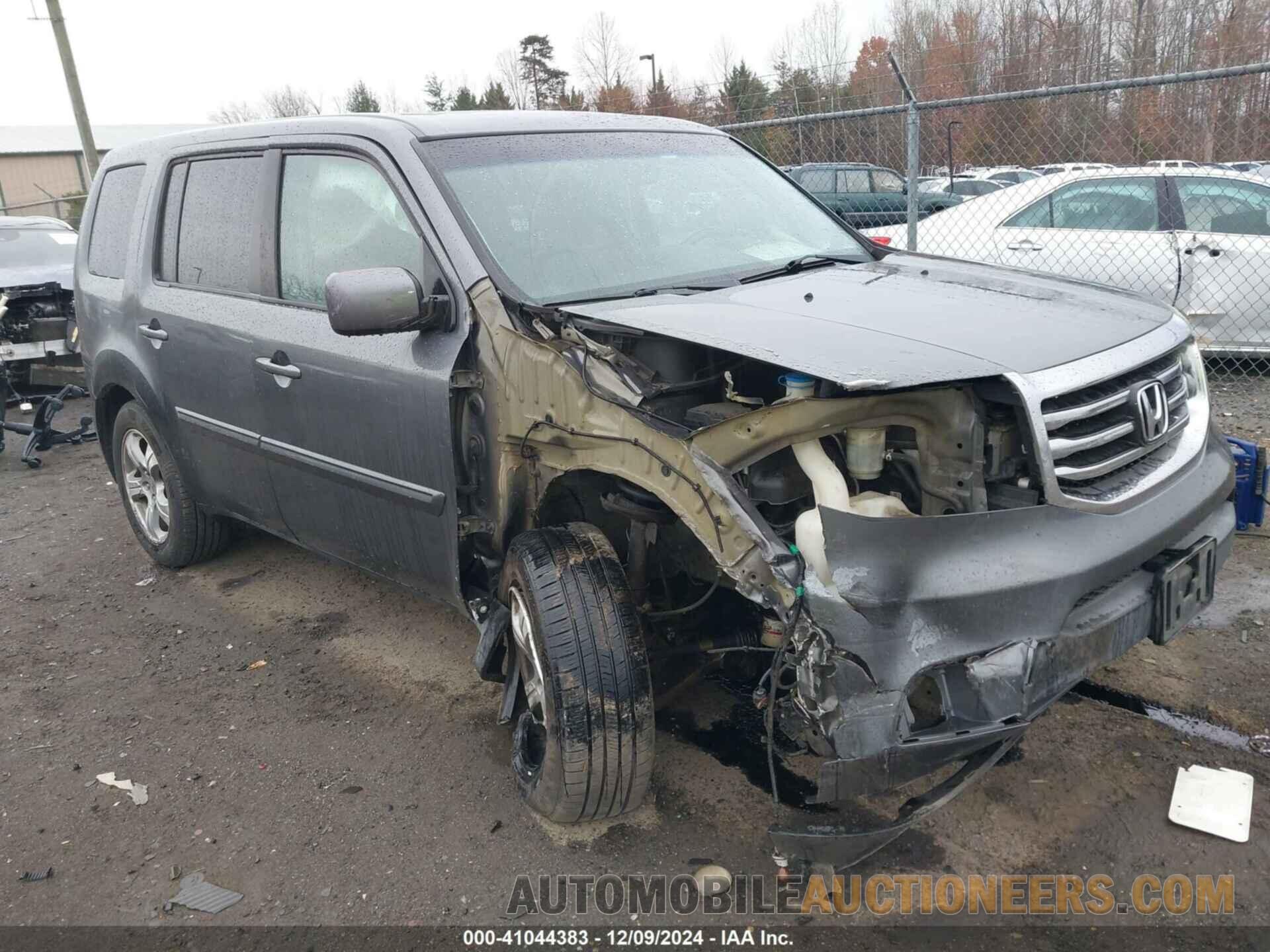 5FNYF4H77CB044593 HONDA PILOT 2012