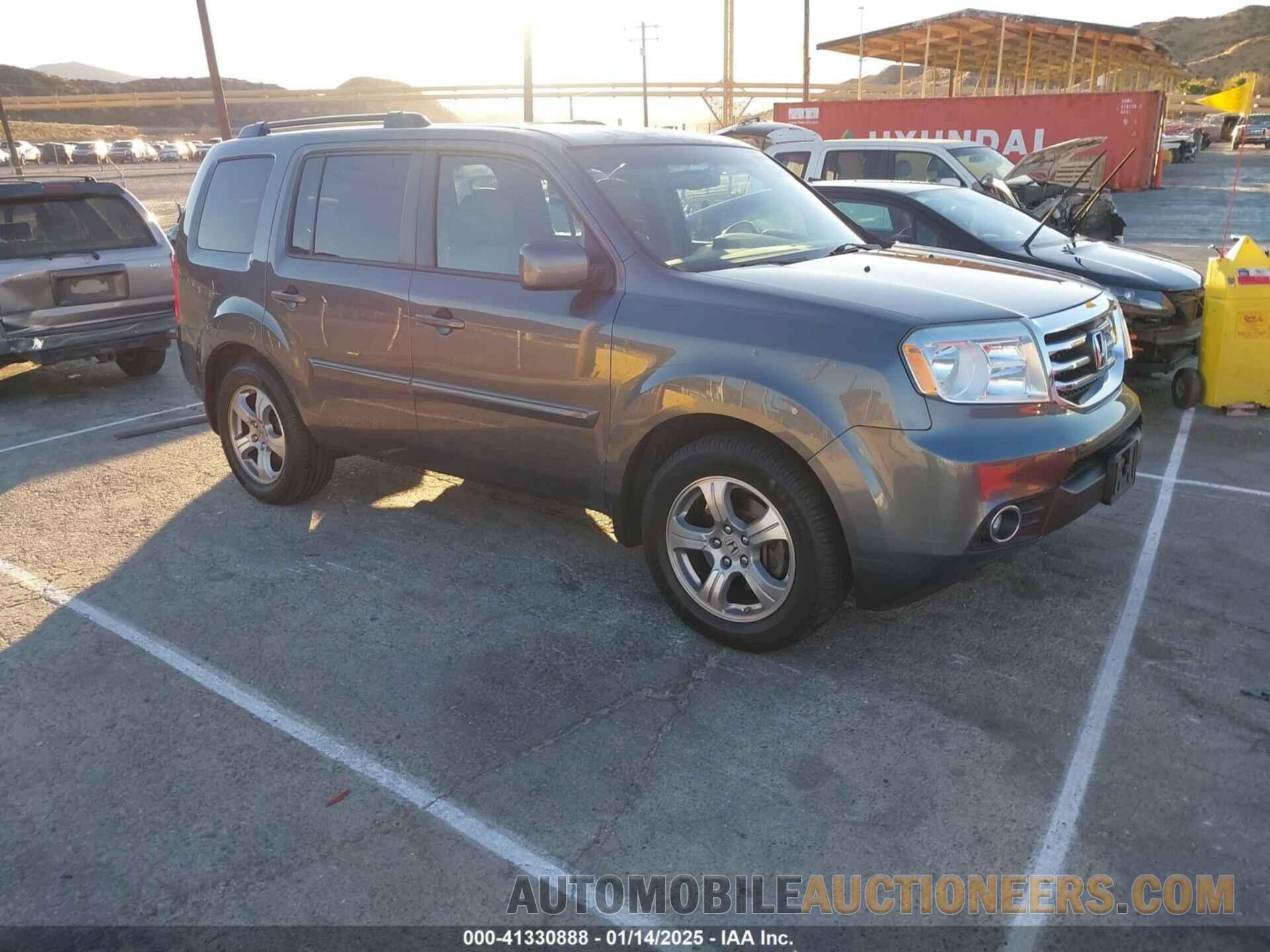 5FNYF4H77DB055241 HONDA PILOT 2013