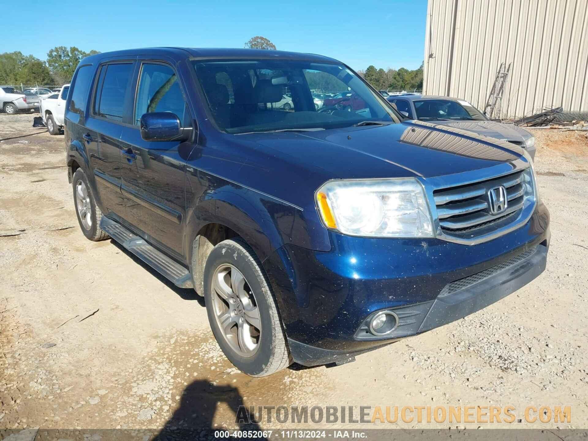 5FNYF4H7XDB005157 HONDA PILOT 2013