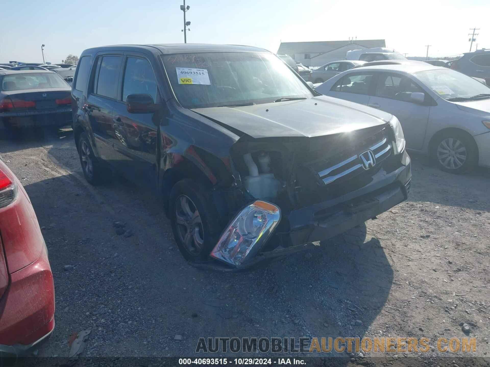 5FNYF4H7XDB085205 HONDA PILOT 2013