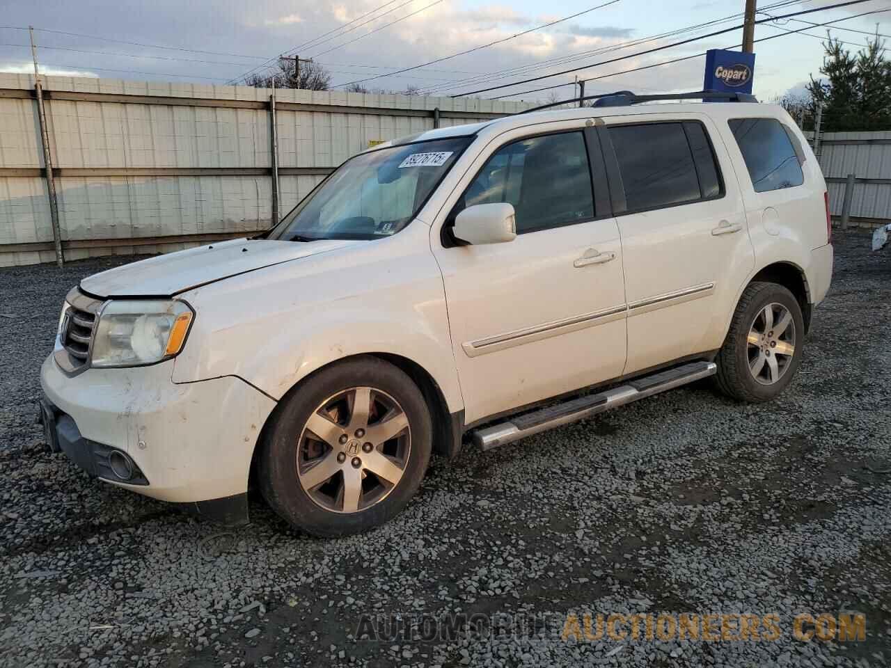 5FNYF4H90CB068705 HONDA PILOT 2012