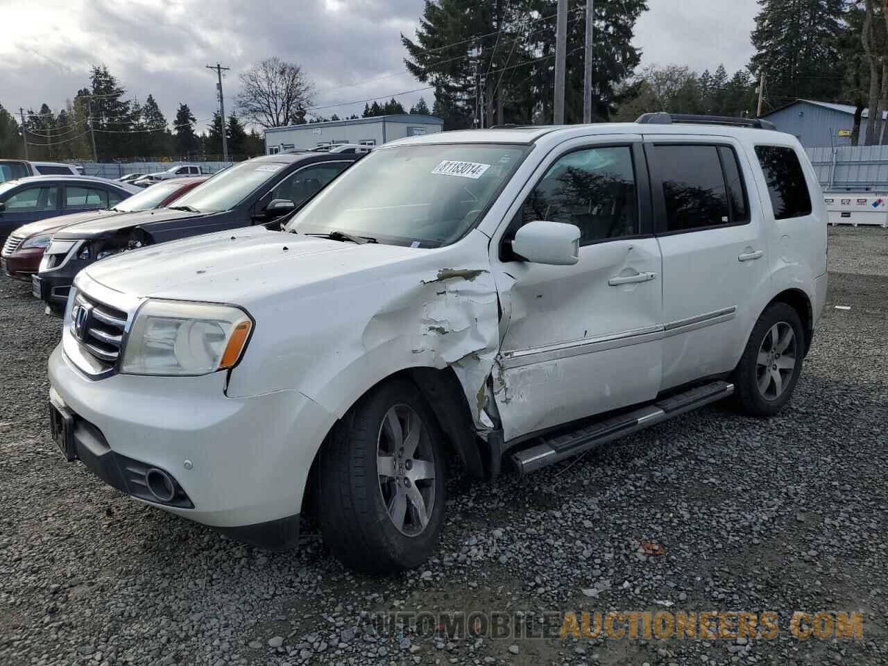 5FNYF4H90DB005136 HONDA PILOT 2013