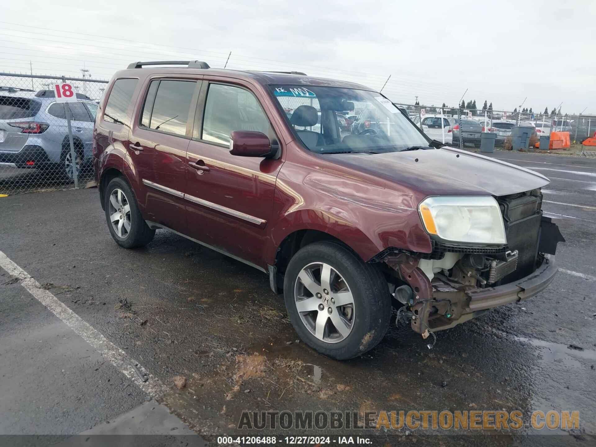 5FNYF4H90DB028190 HONDA PILOT 2013