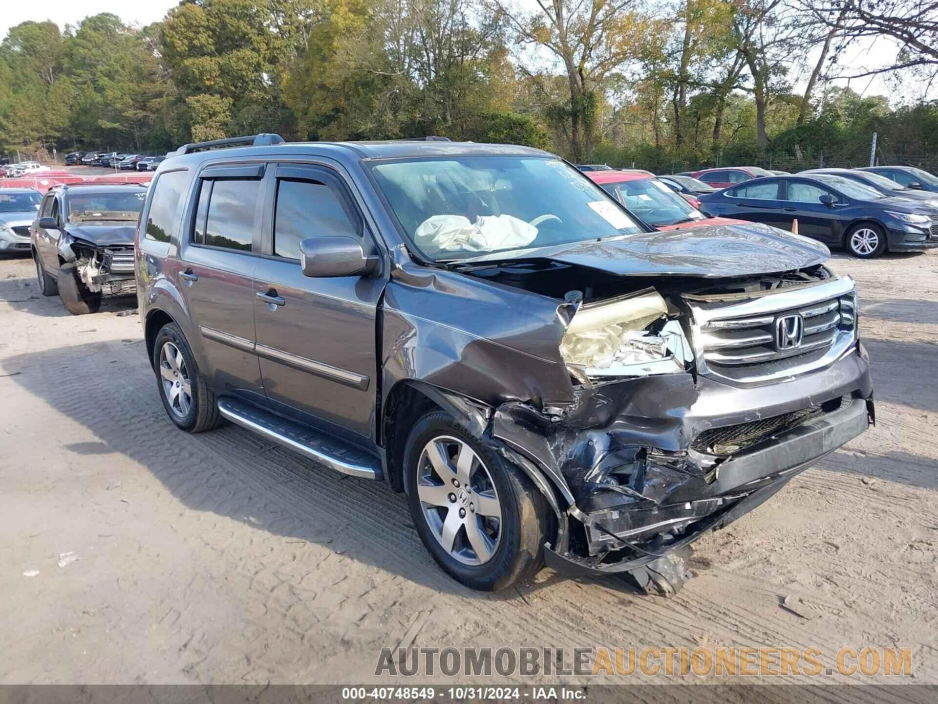 5FNYF4H90EB020382 HONDA PILOT 2014