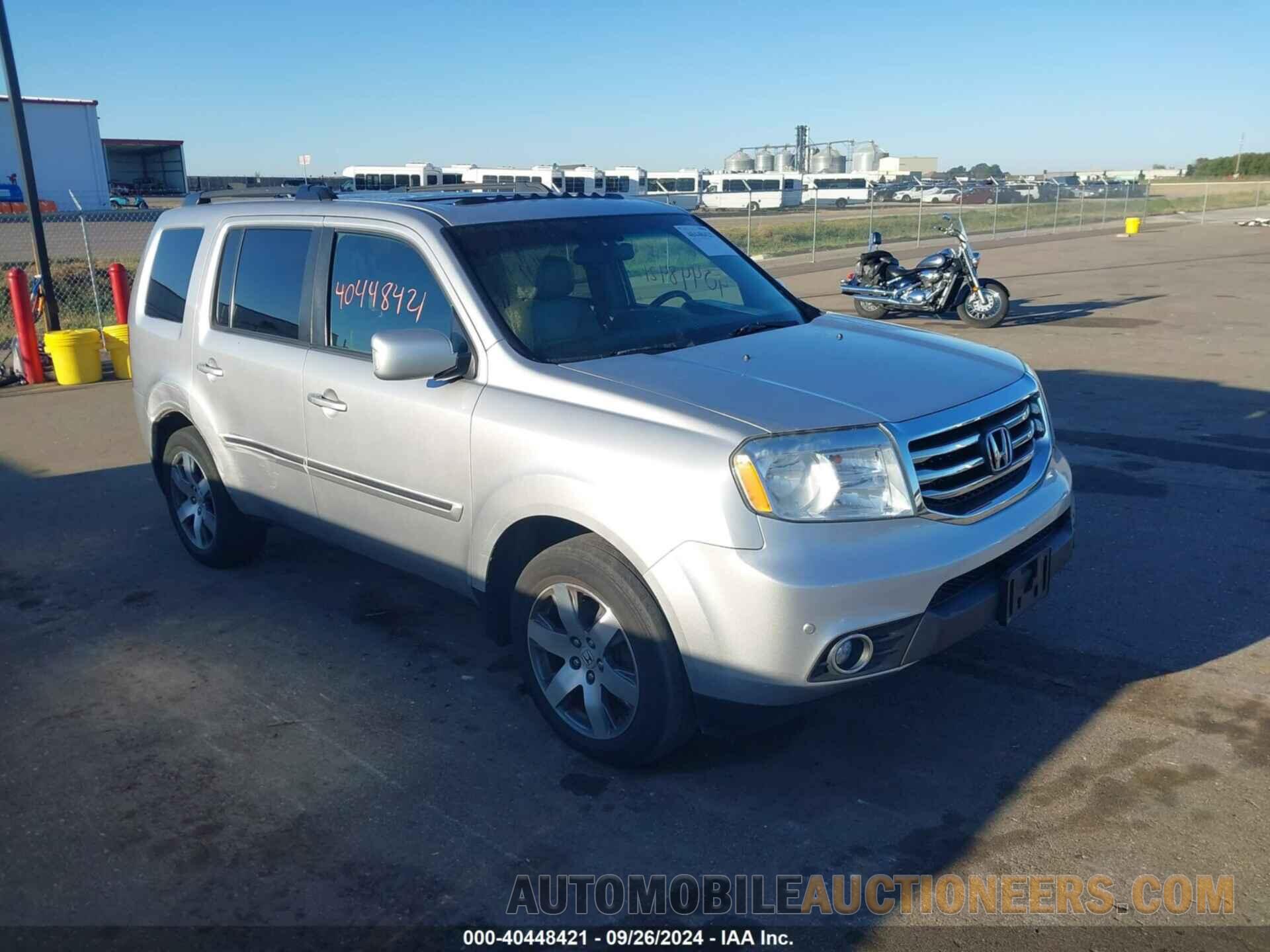 5FNYF4H91DB063496 HONDA PILOT 2013