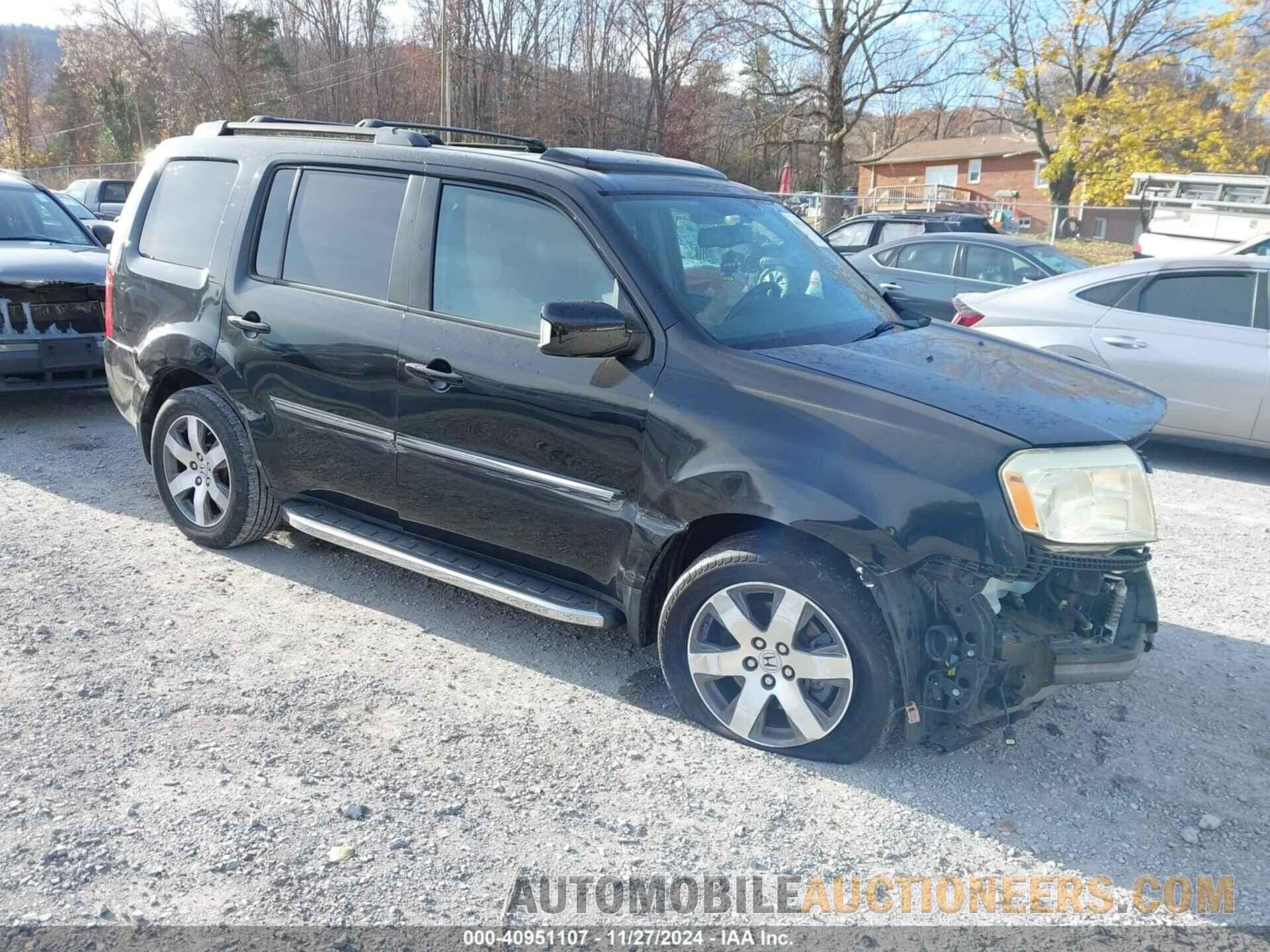 5FNYF4H92DB070957 HONDA PILOT 2013