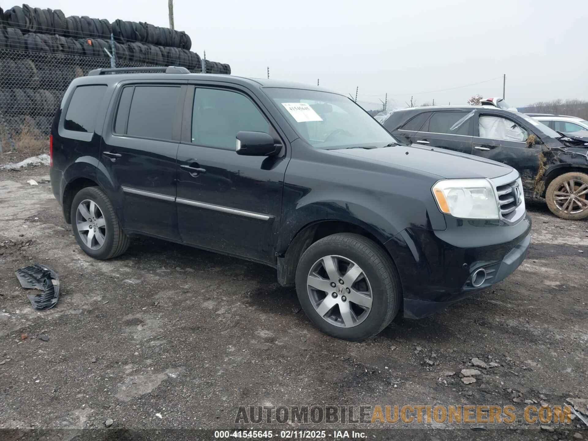 5FNYF4H93DB075861 HONDA PILOT 2013