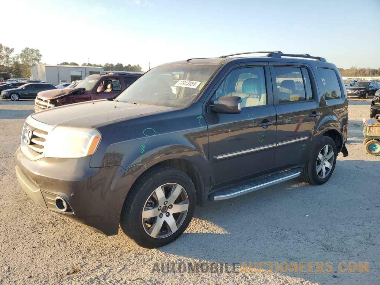 5FNYF4H94FB044749 HONDA PILOT 2015