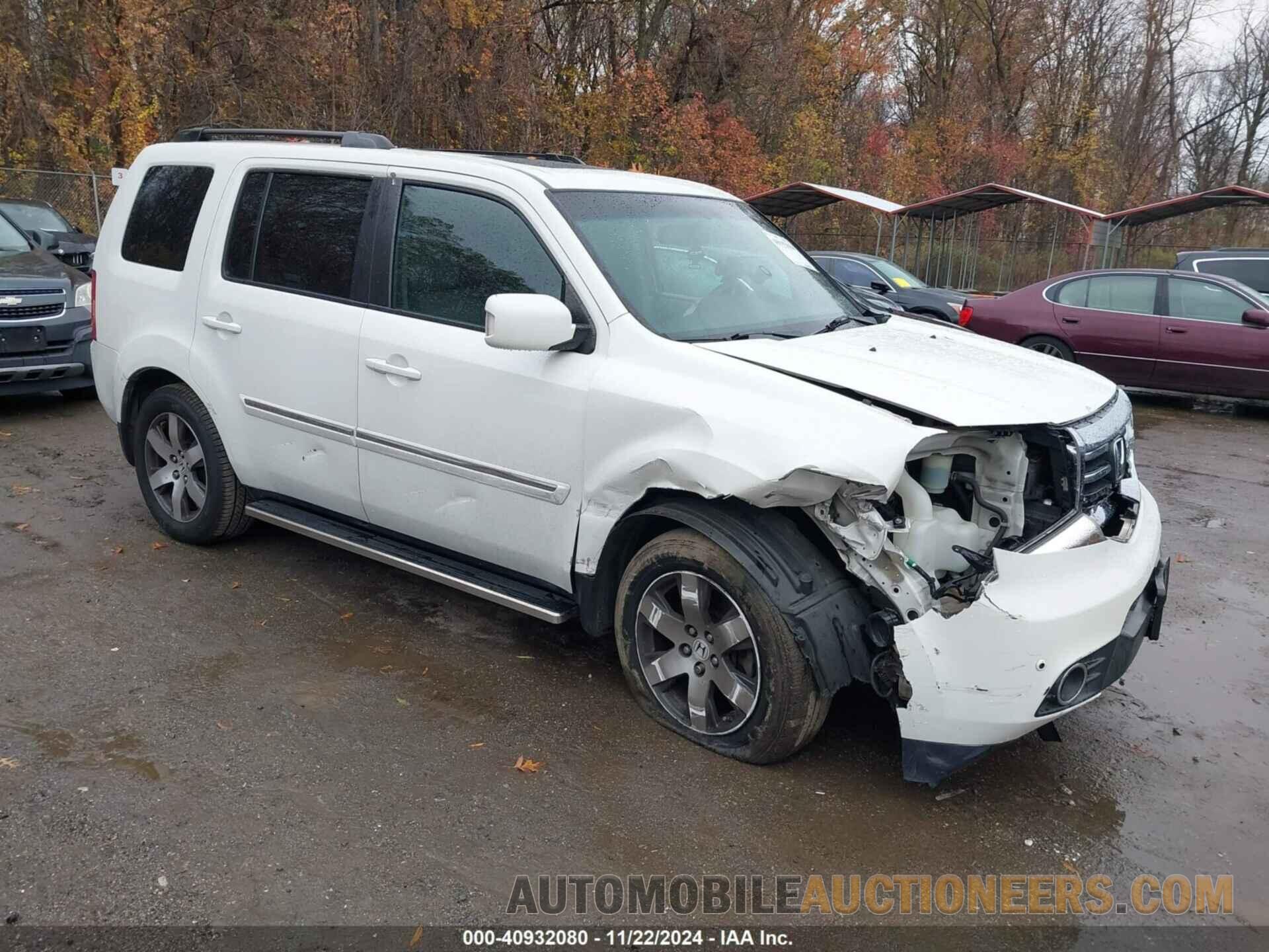 5FNYF4H95DB013832 HONDA PILOT 2013