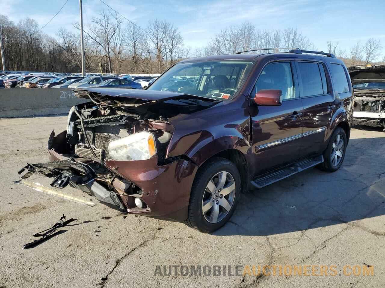 5FNYF4H95DB066238 HONDA PILOT 2013