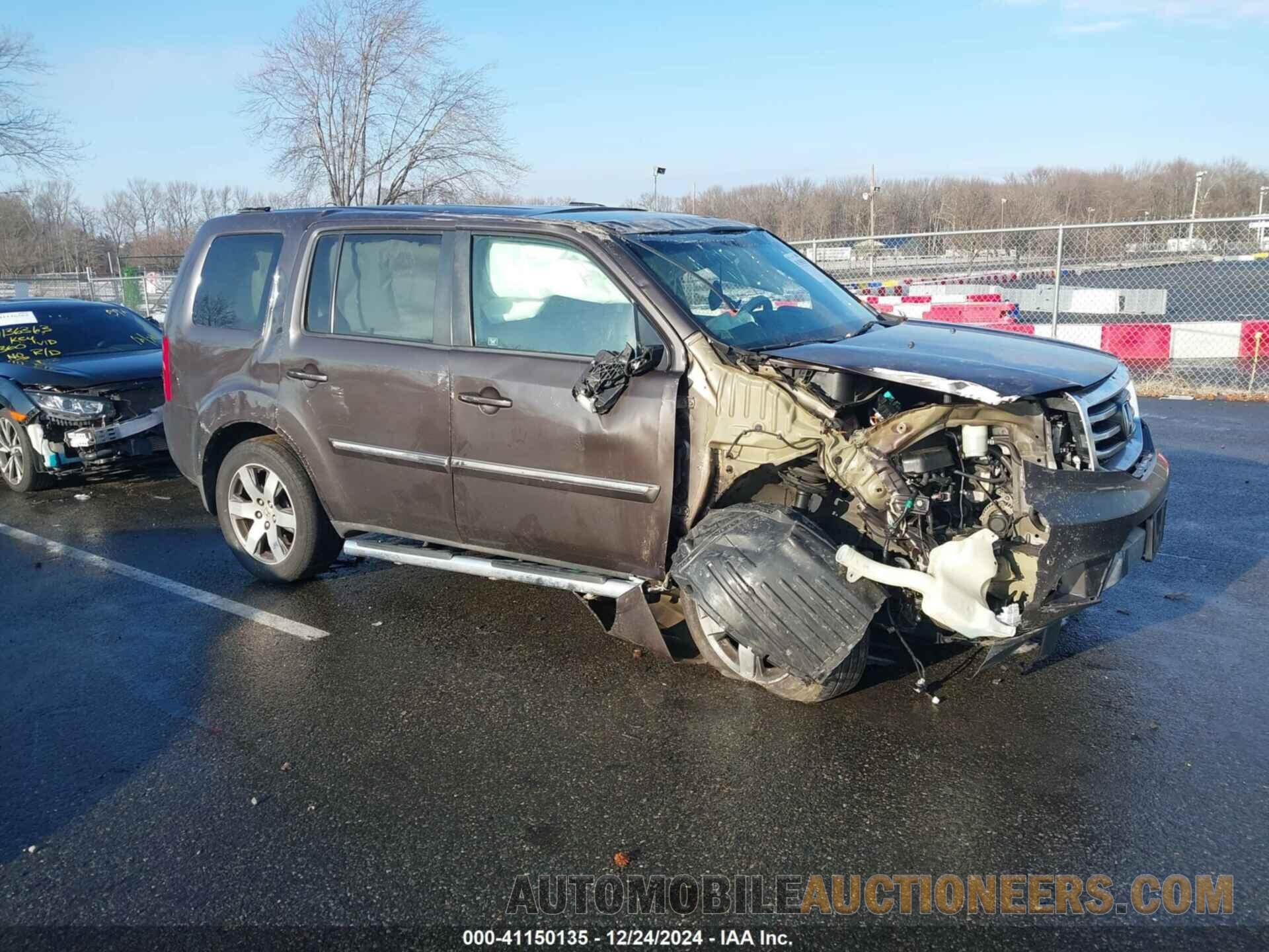 5FNYF4H96CB024529 HONDA PILOT 2012