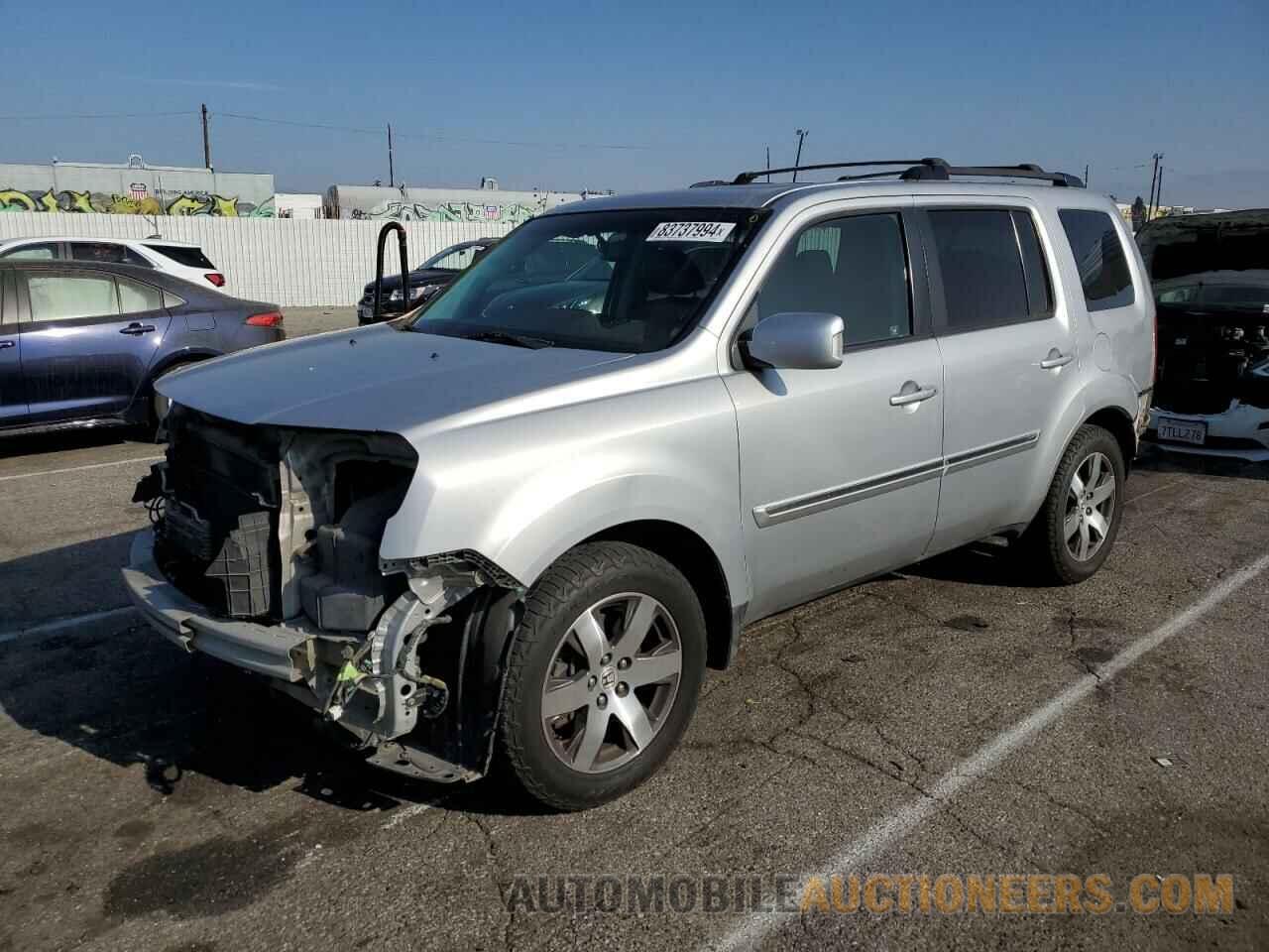 5FNYF4H97CB033191 HONDA PILOT 2012