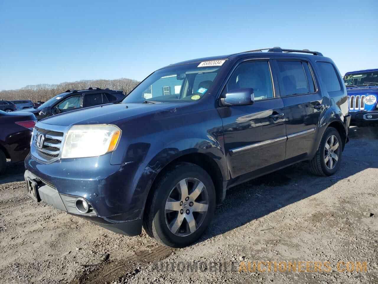 5FNYF4H97CB038004 HONDA PILOT 2012