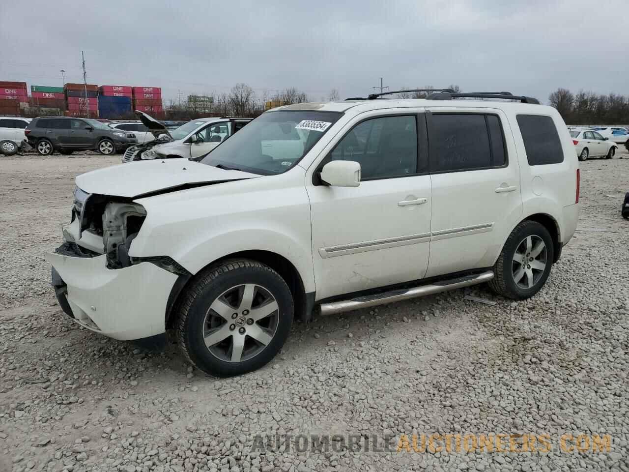 5FNYF4H97CB054042 HONDA PILOT 2012