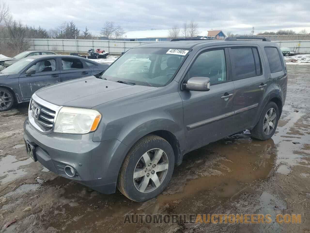 5FNYF4H97CB067213 HONDA PILOT 2012