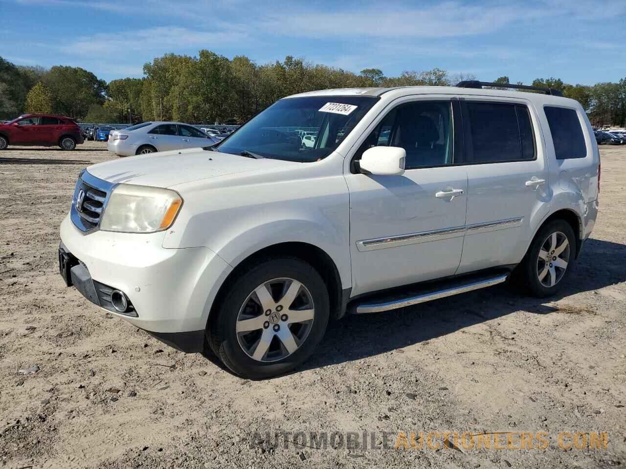 5FNYF4H97DB045858 HONDA PILOT 2013