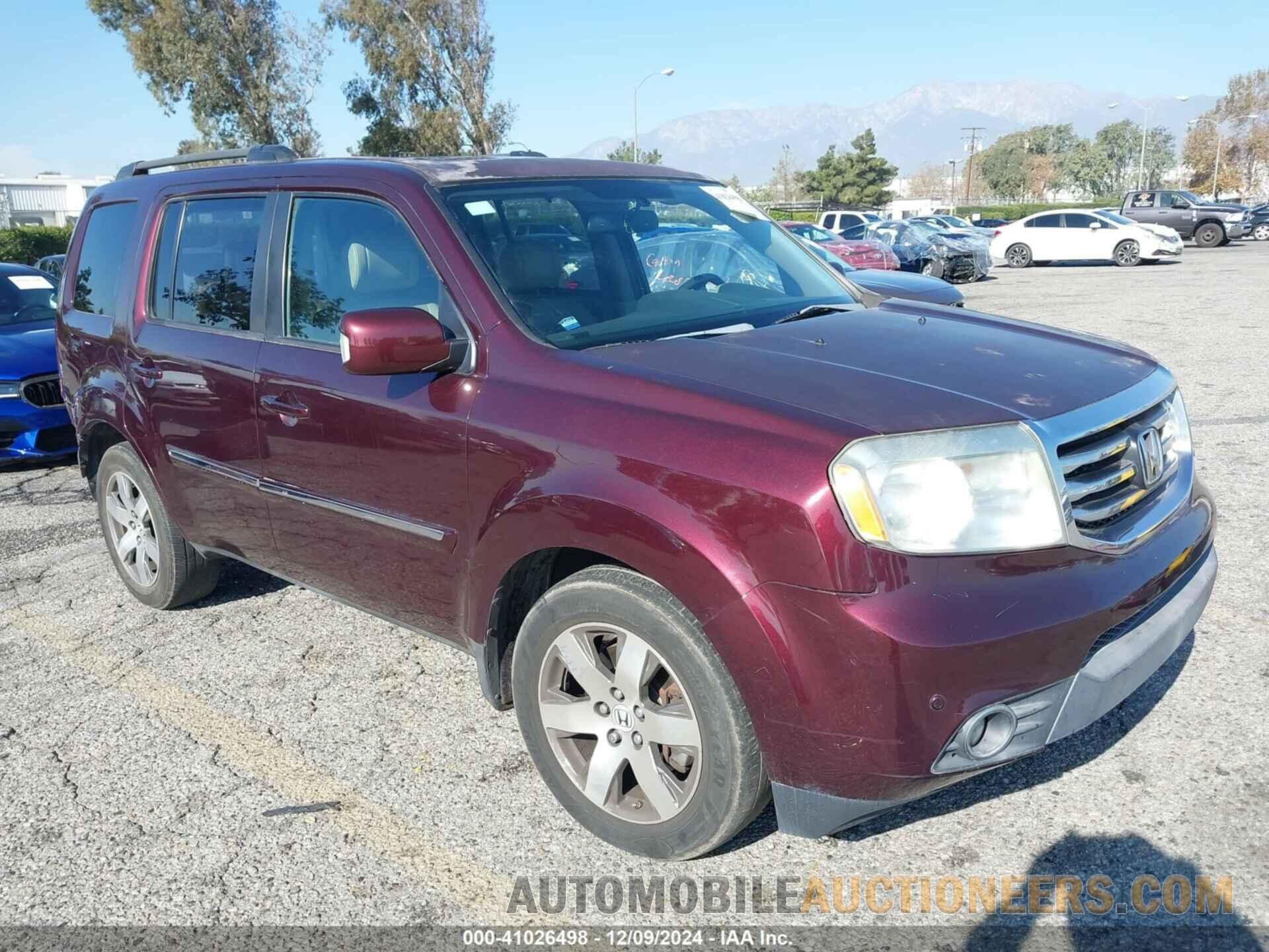 5FNYF4H98EB043795 HONDA PILOT 2014