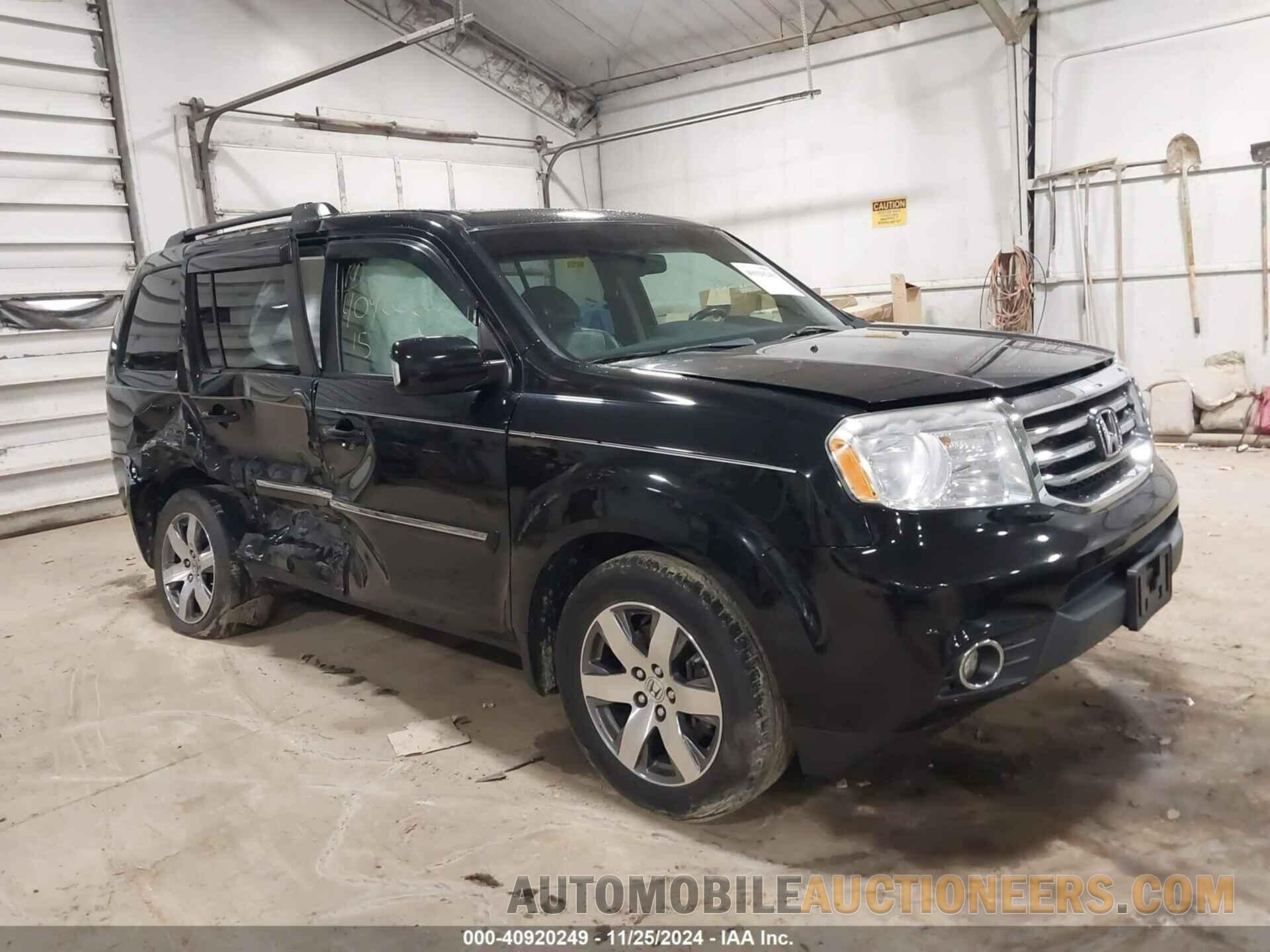 5FNYF4H98FB048206 HONDA PILOT 2015