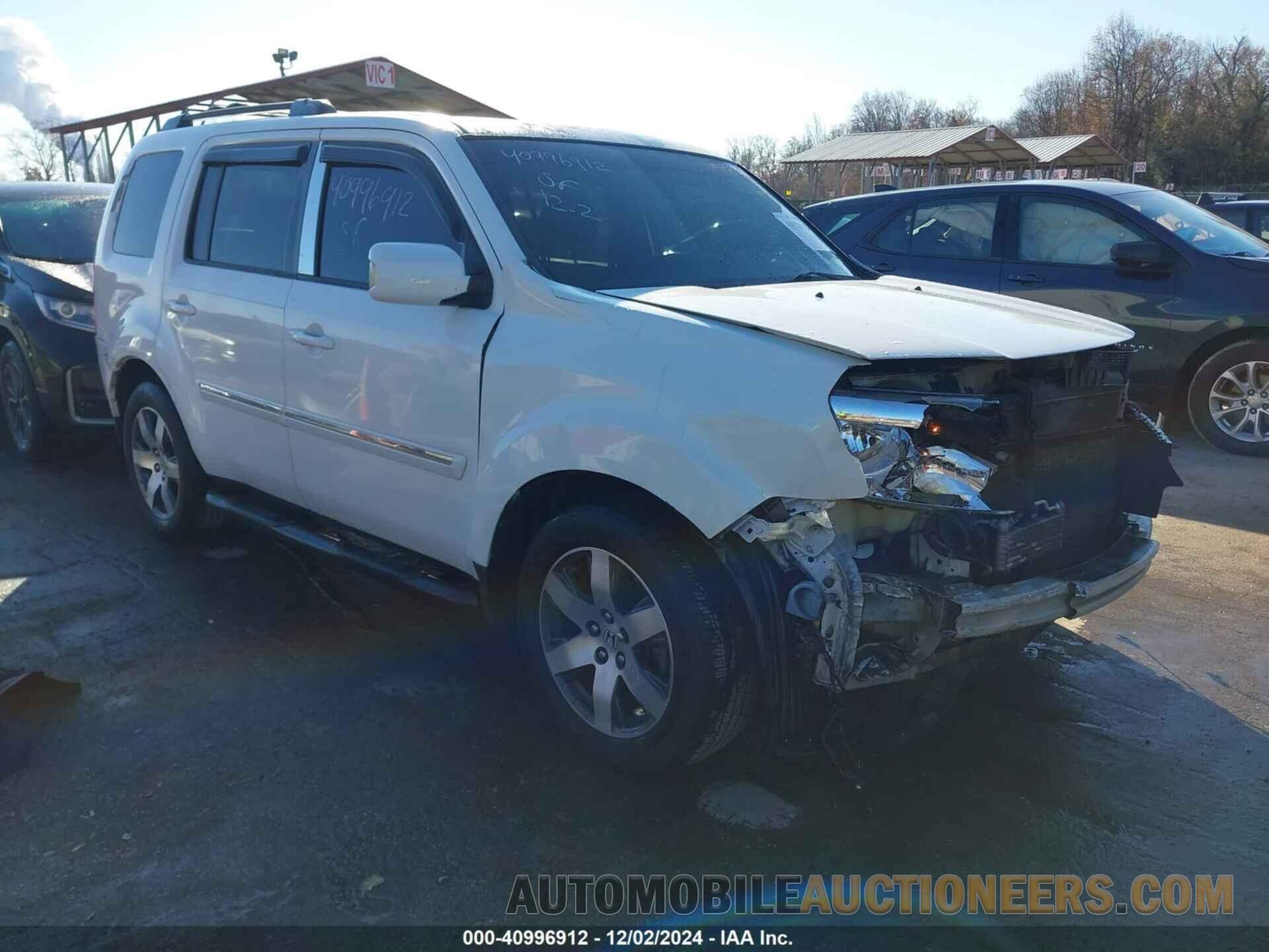 5FNYF4H99CB062918 HONDA PILOT 2012